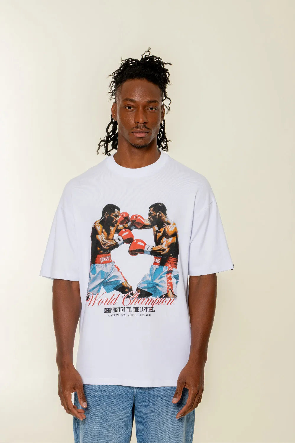 CAMISETA MANGA CORTA COLOR BLANCO OPTICO