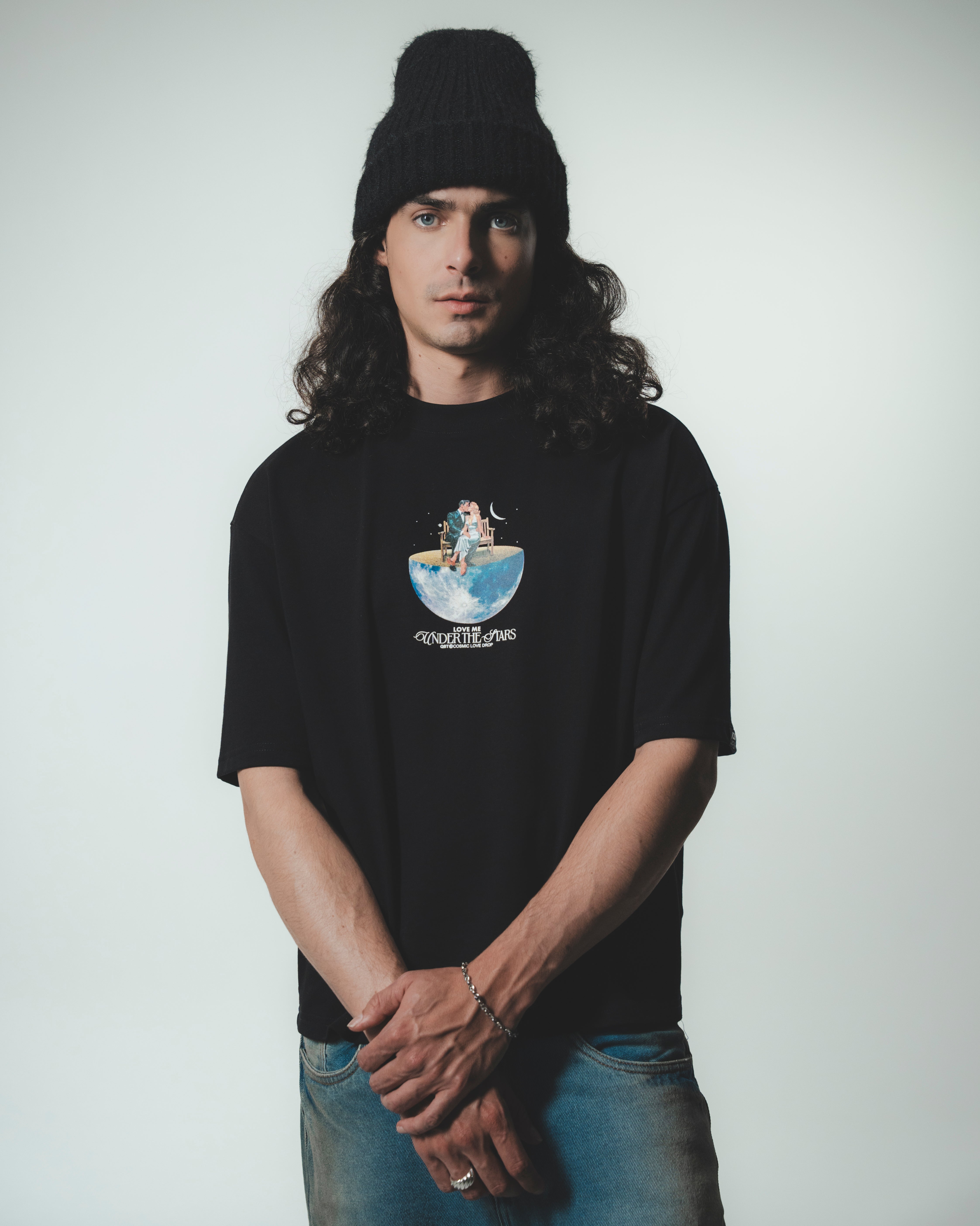 CAMISETA MANGA CORTA COLOR NEGRO