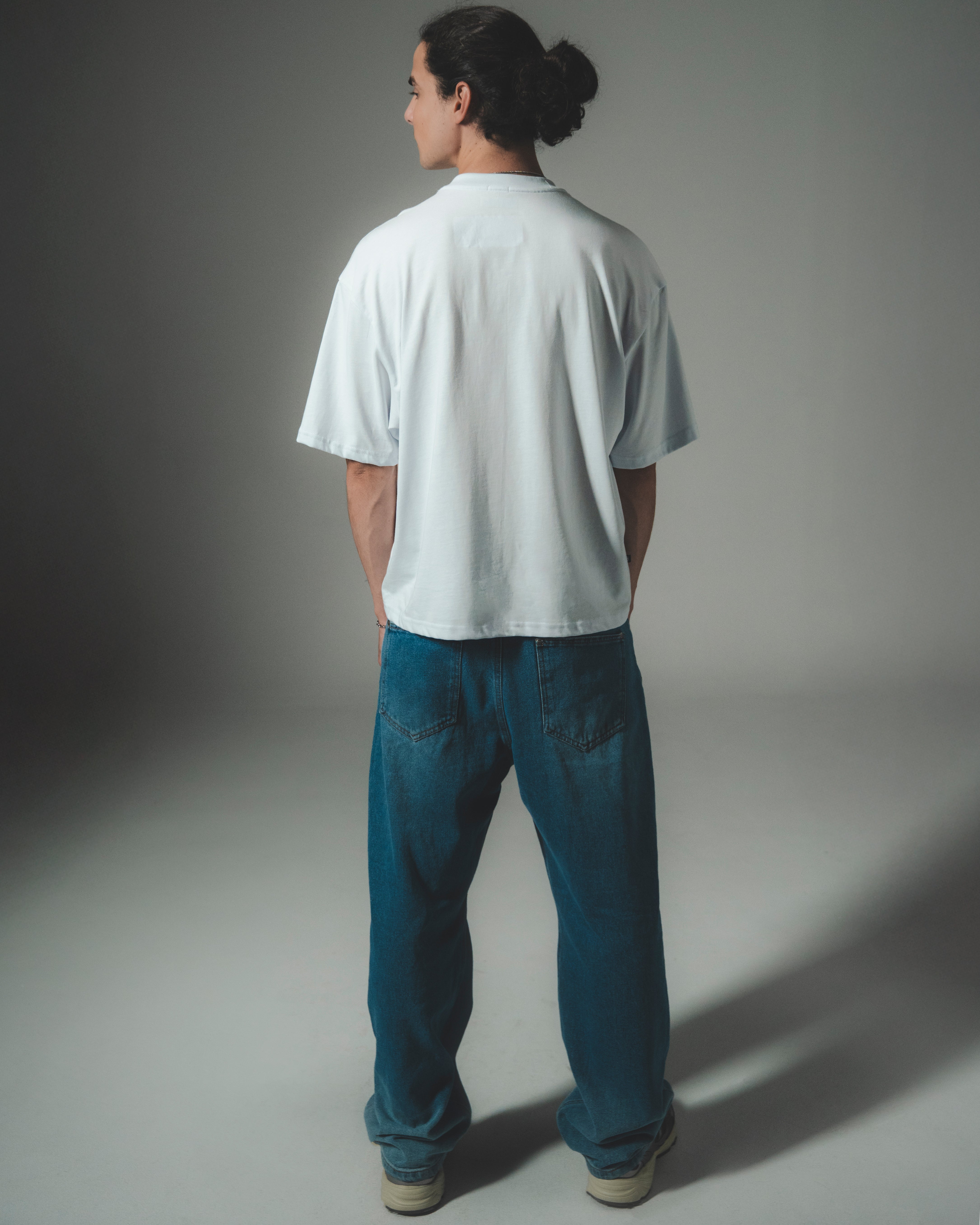 CAMISETA MANGA CORTA COLOR BLANCO OPTICO