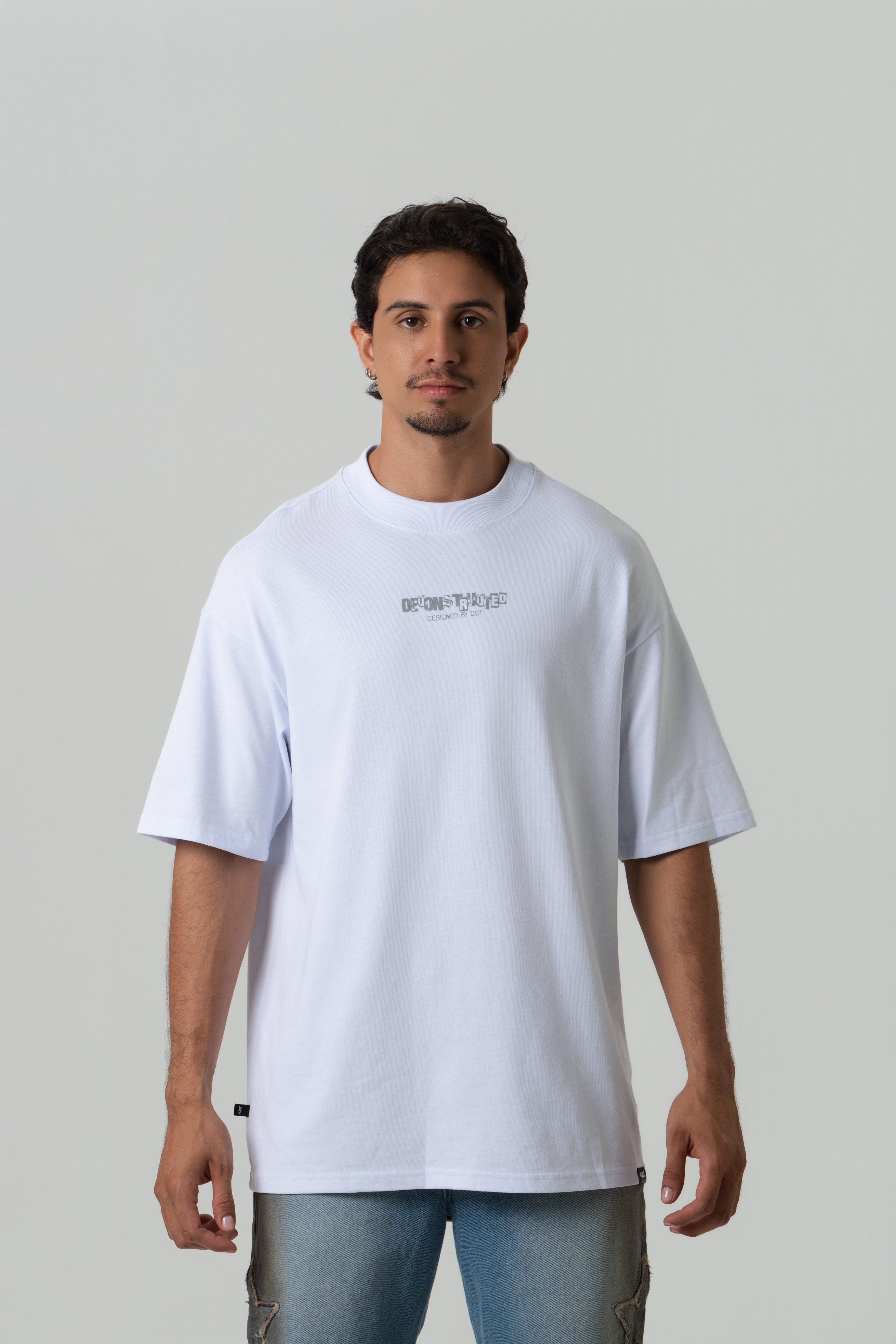 CAMISETA MANGA CORTA COLOR BLANCO OPTICO