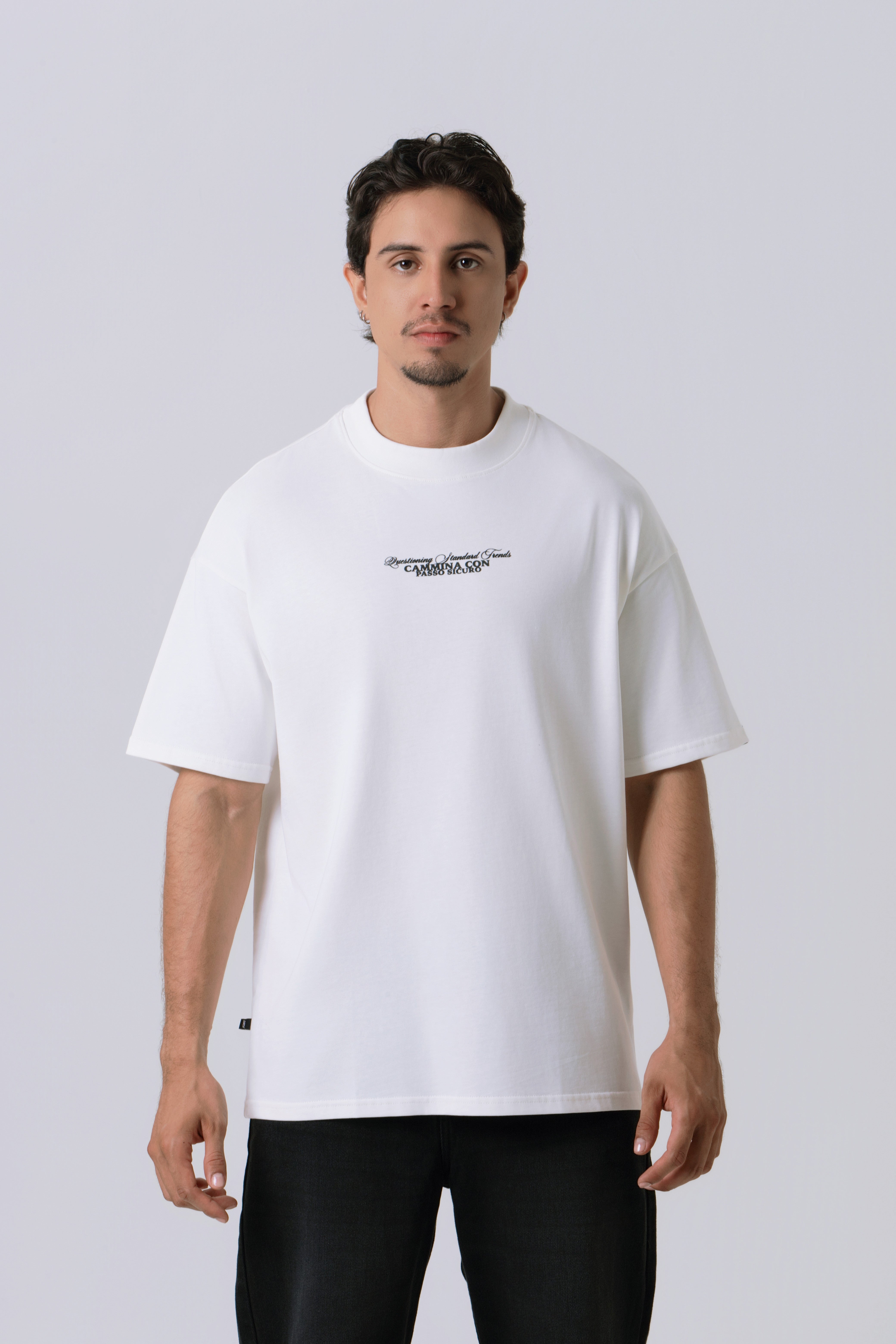 CAMISETA MANGA CORTA COLOR IVORY