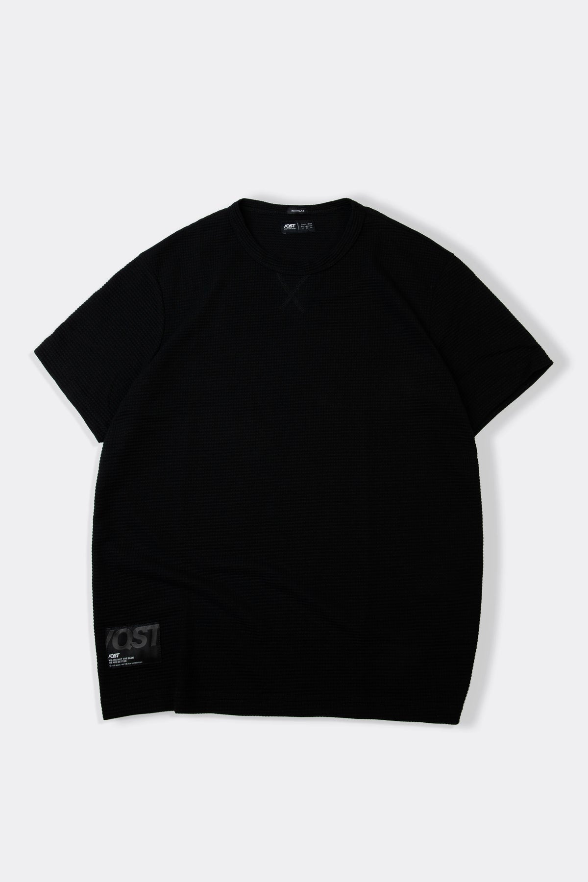 CAMISETA MANGA CORTA COLOR NEGRO