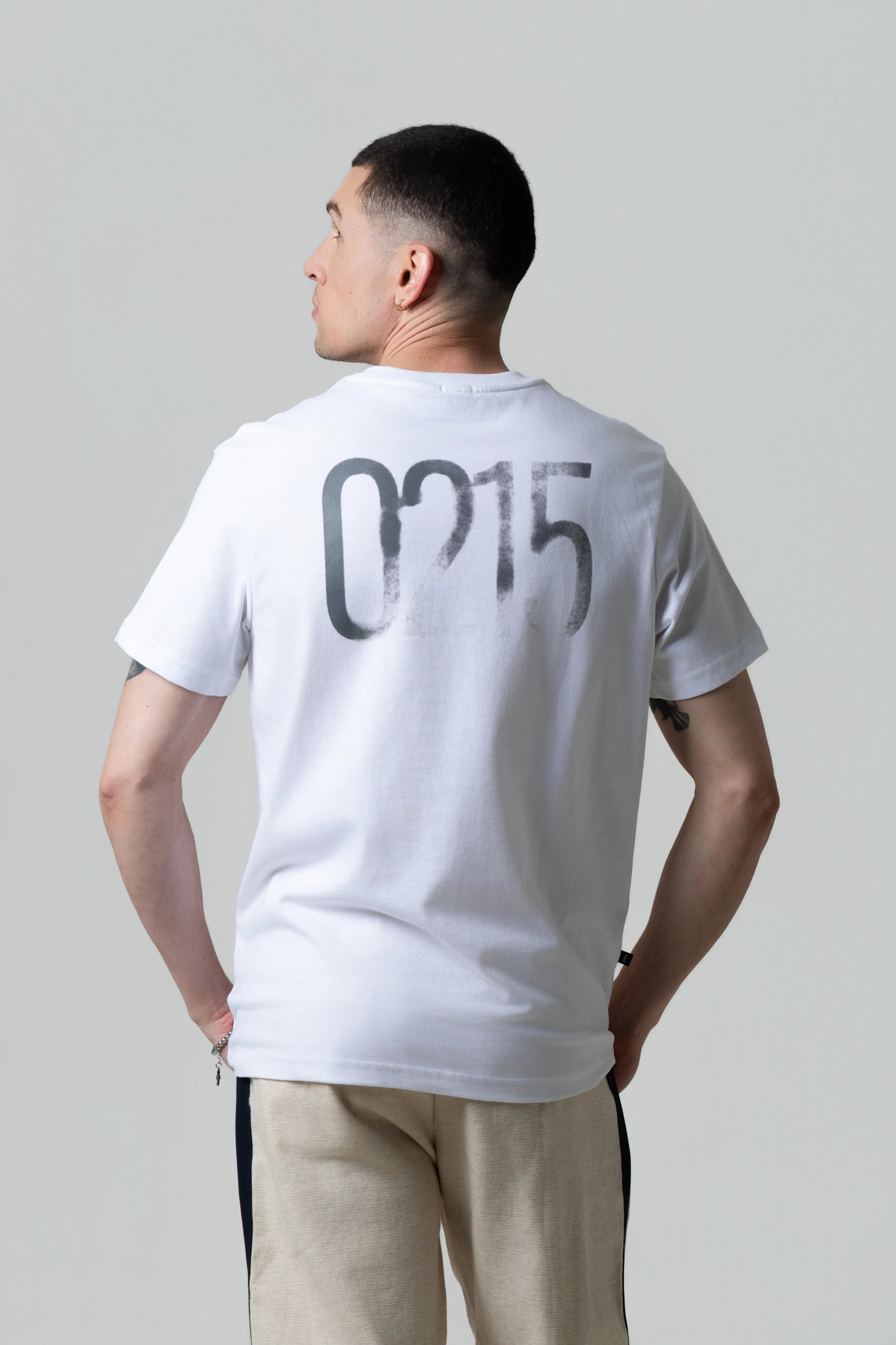 CAMISETA MANGA CORTA COLOR BLANCO BLANCO