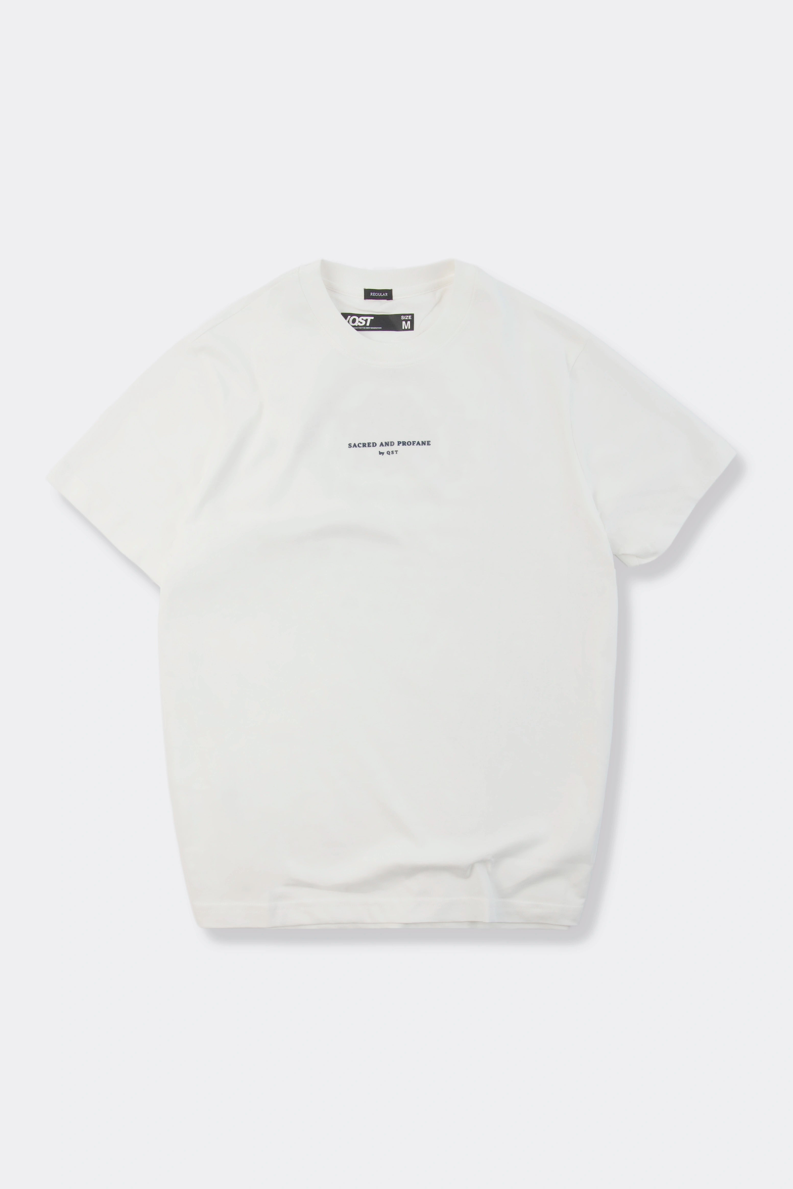 CAMISETA MANGA CORTA COLOR IVORY