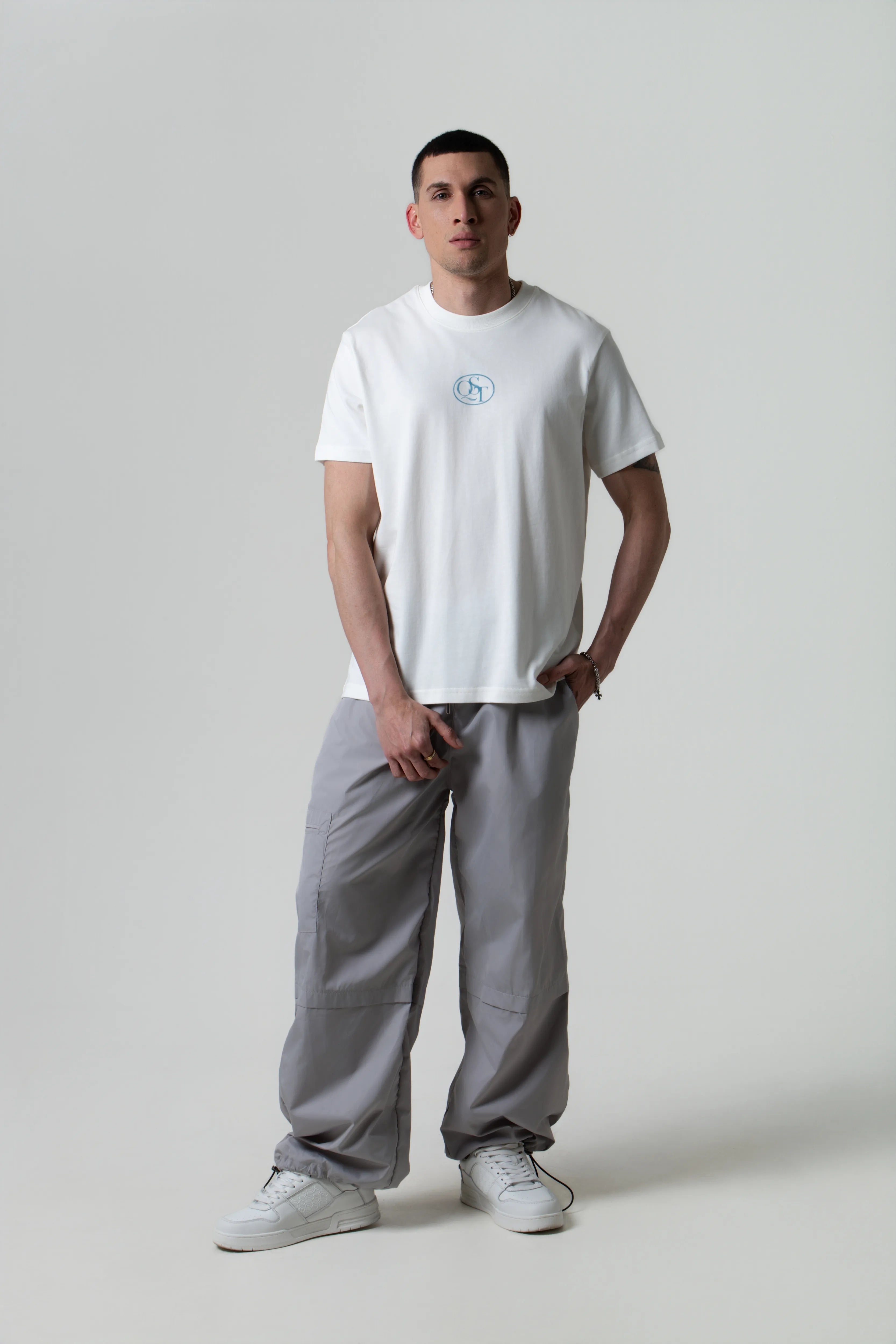 CAMISETA MANGA CORTA COLOR IVORY