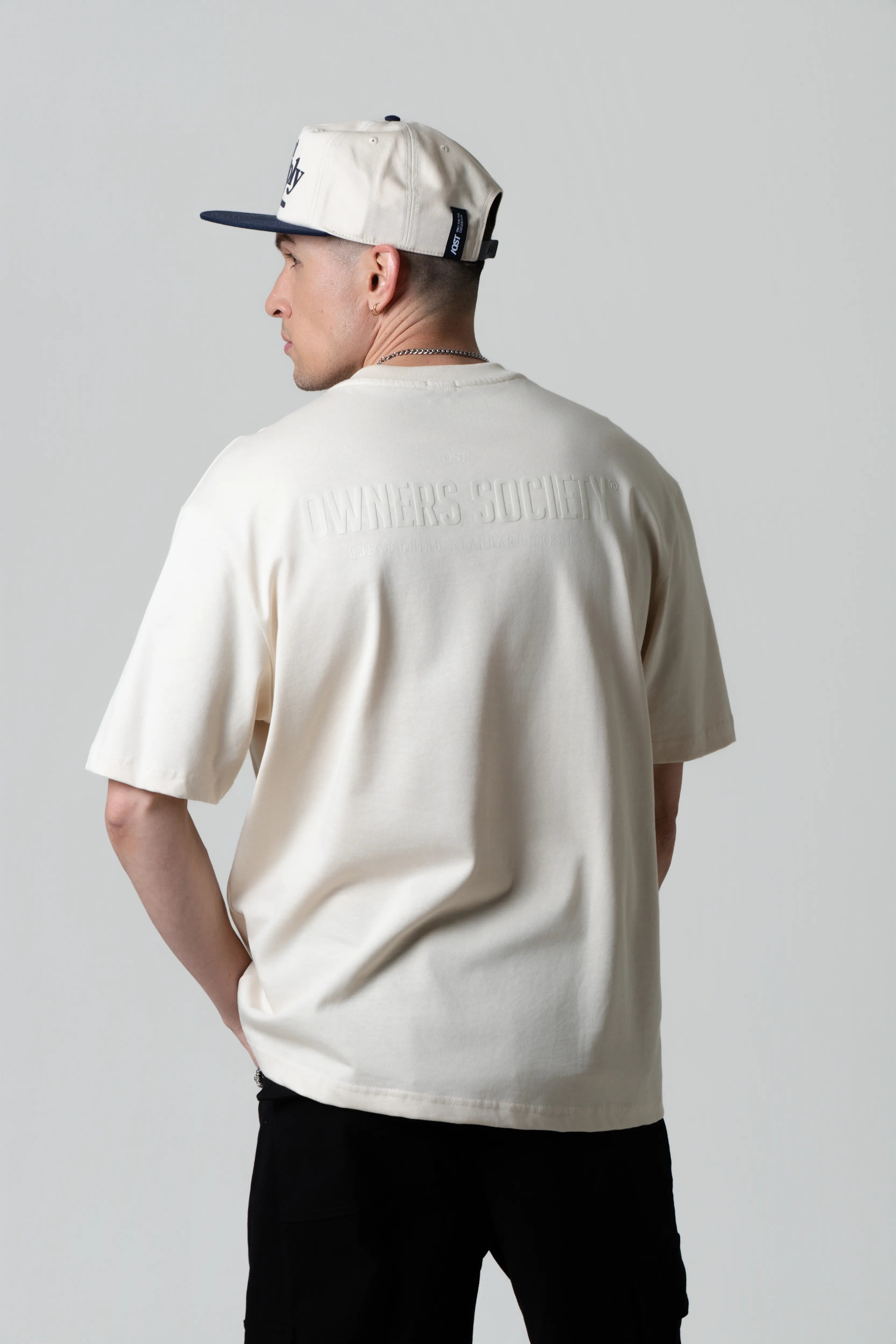 CAMISETA MANGA CORTA COLOR WHITECAP GRAY