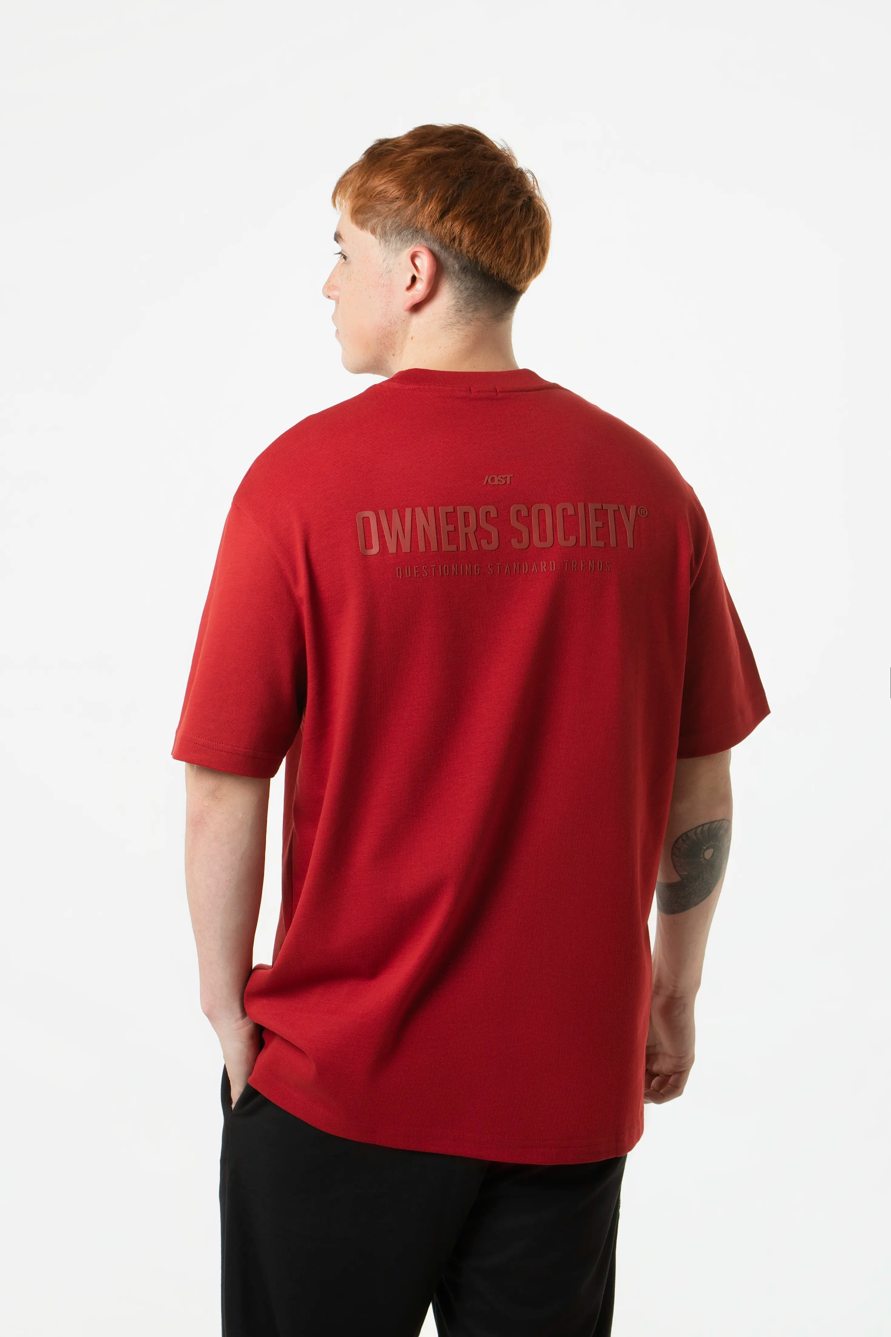 CAMISETA MANGA CORTA COLOR RED DAHILA