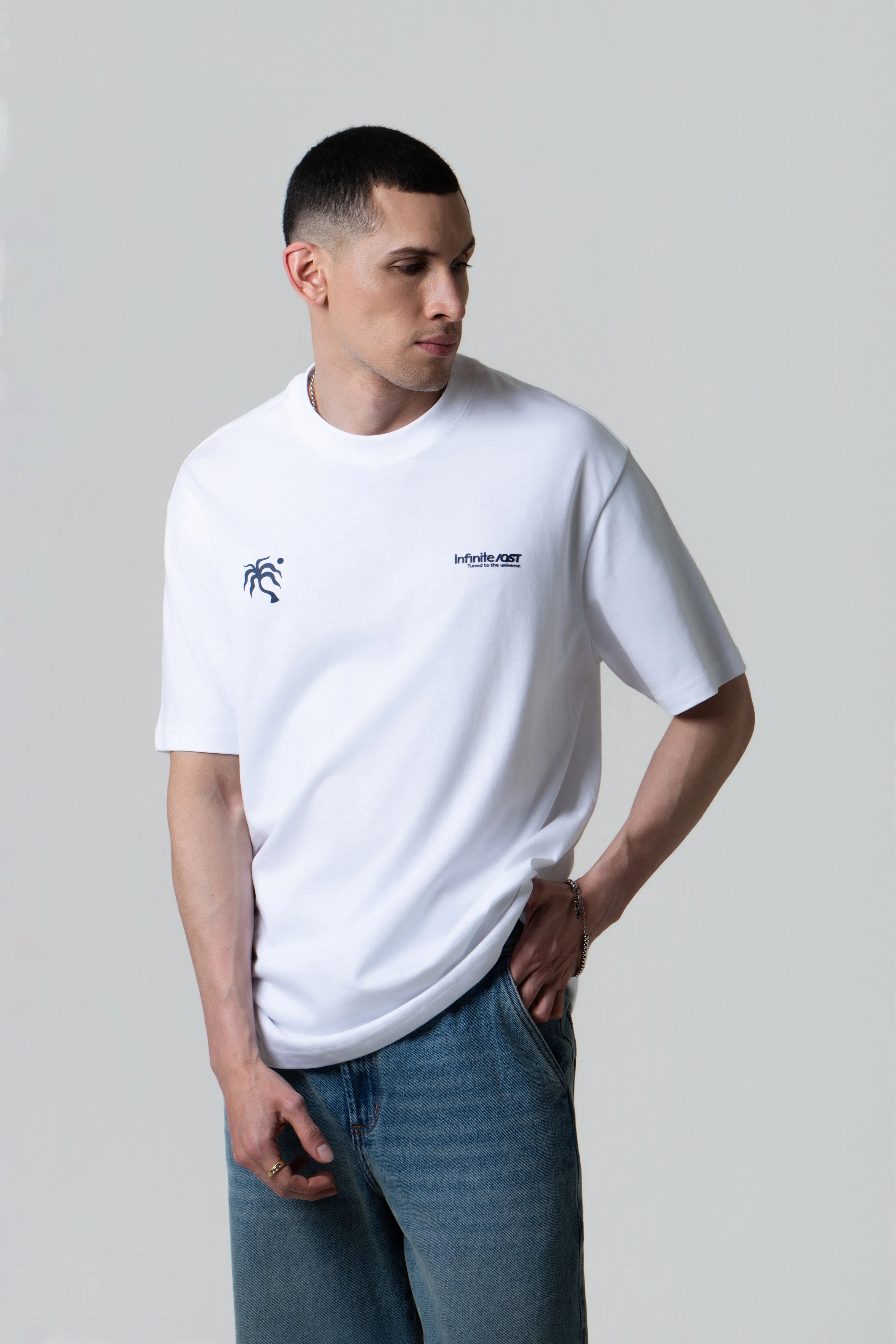 CAMISETA MANGA CORTA COLOR BLANCO BLANCO