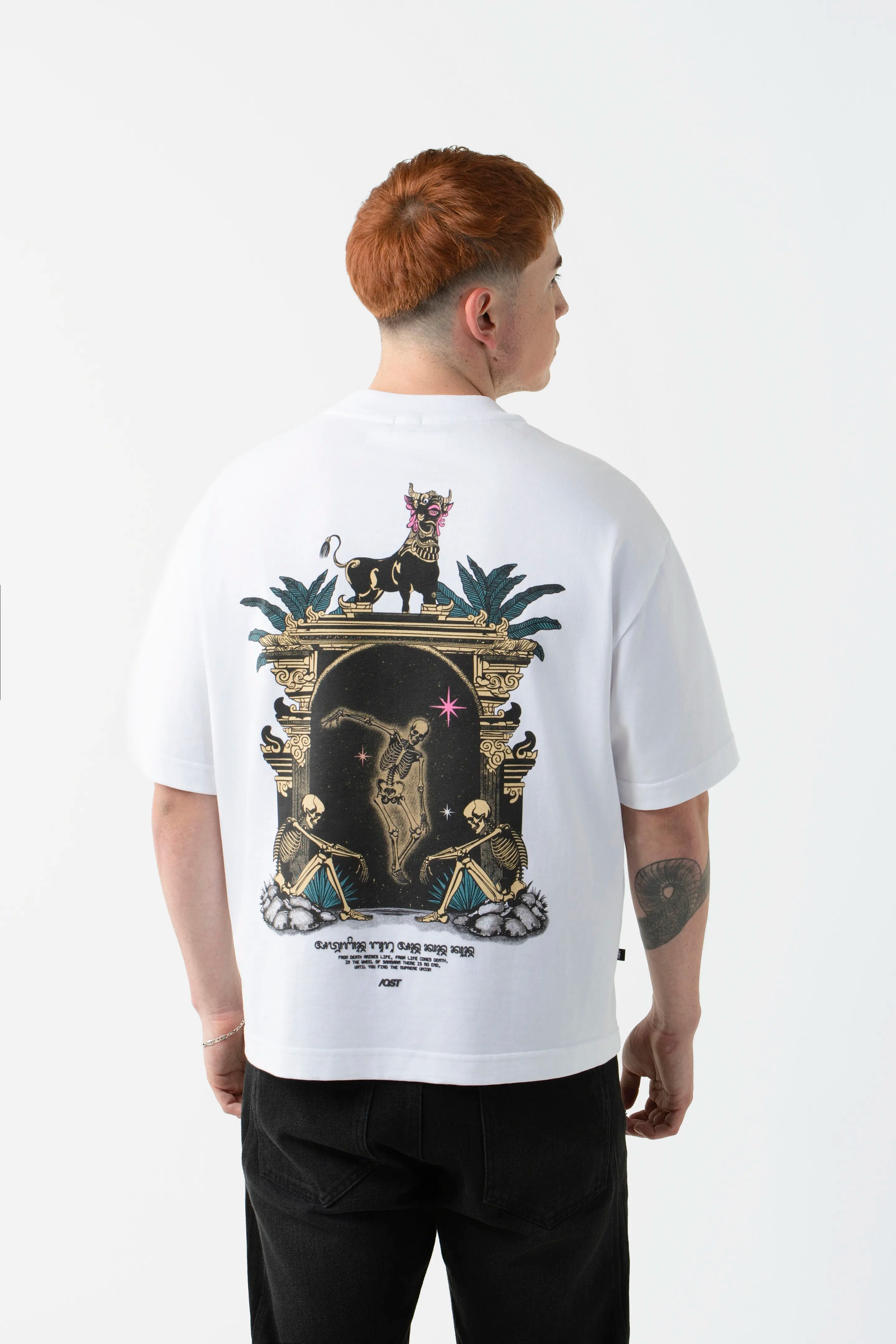 CAMISETA MANGA CORTA COLOR BLANCO BLANCO