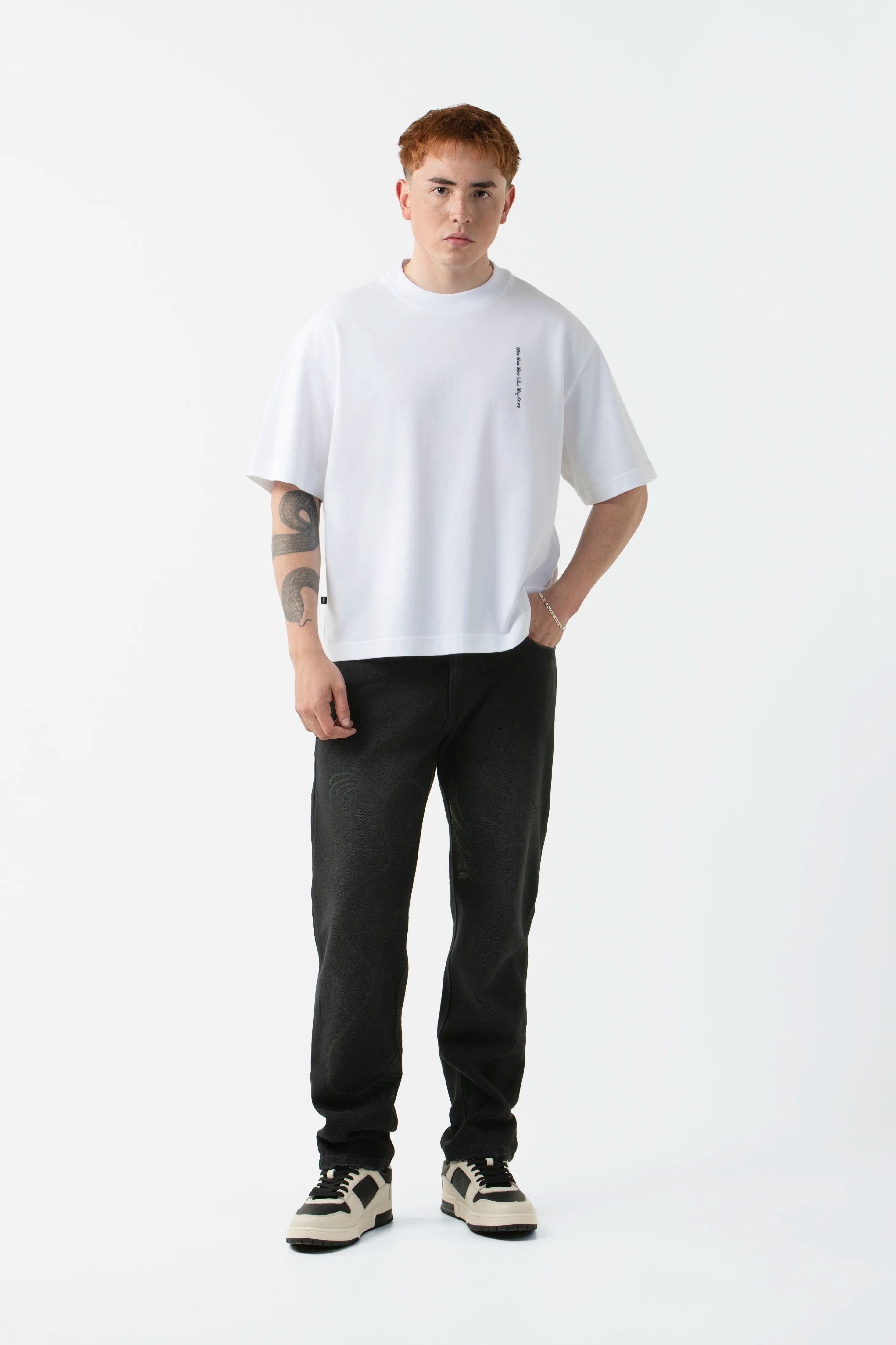 CAMISETA MANGA CORTA COLOR BLANCO BLANCO