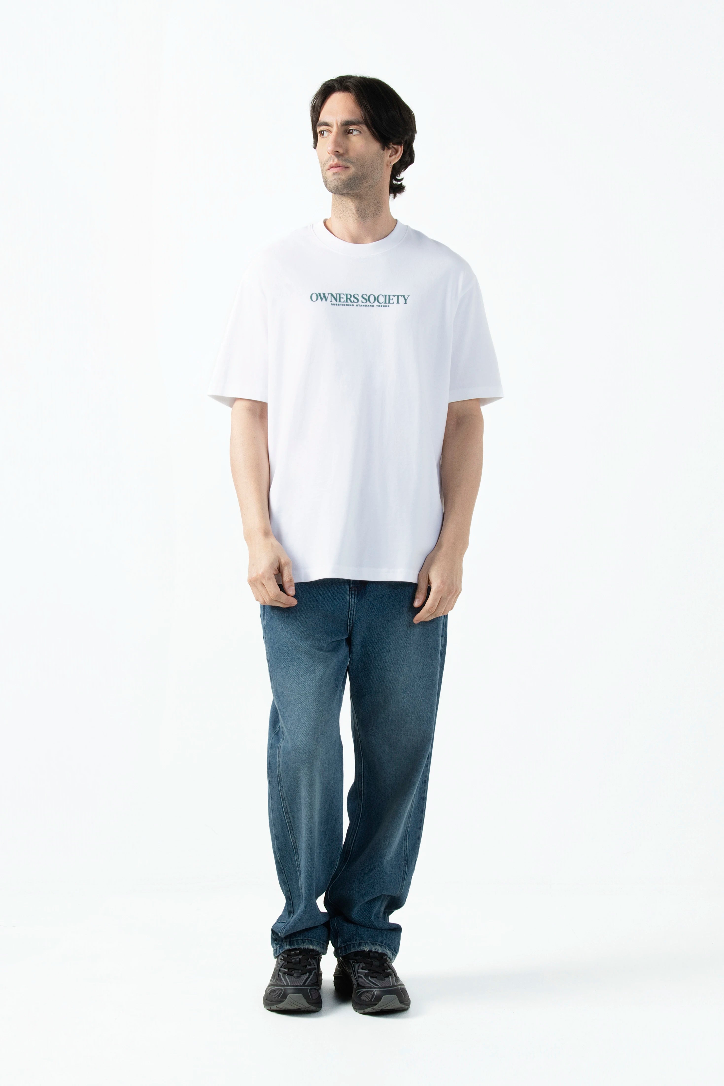 CAMISETA MANGA CORTA COLOR BLANCO