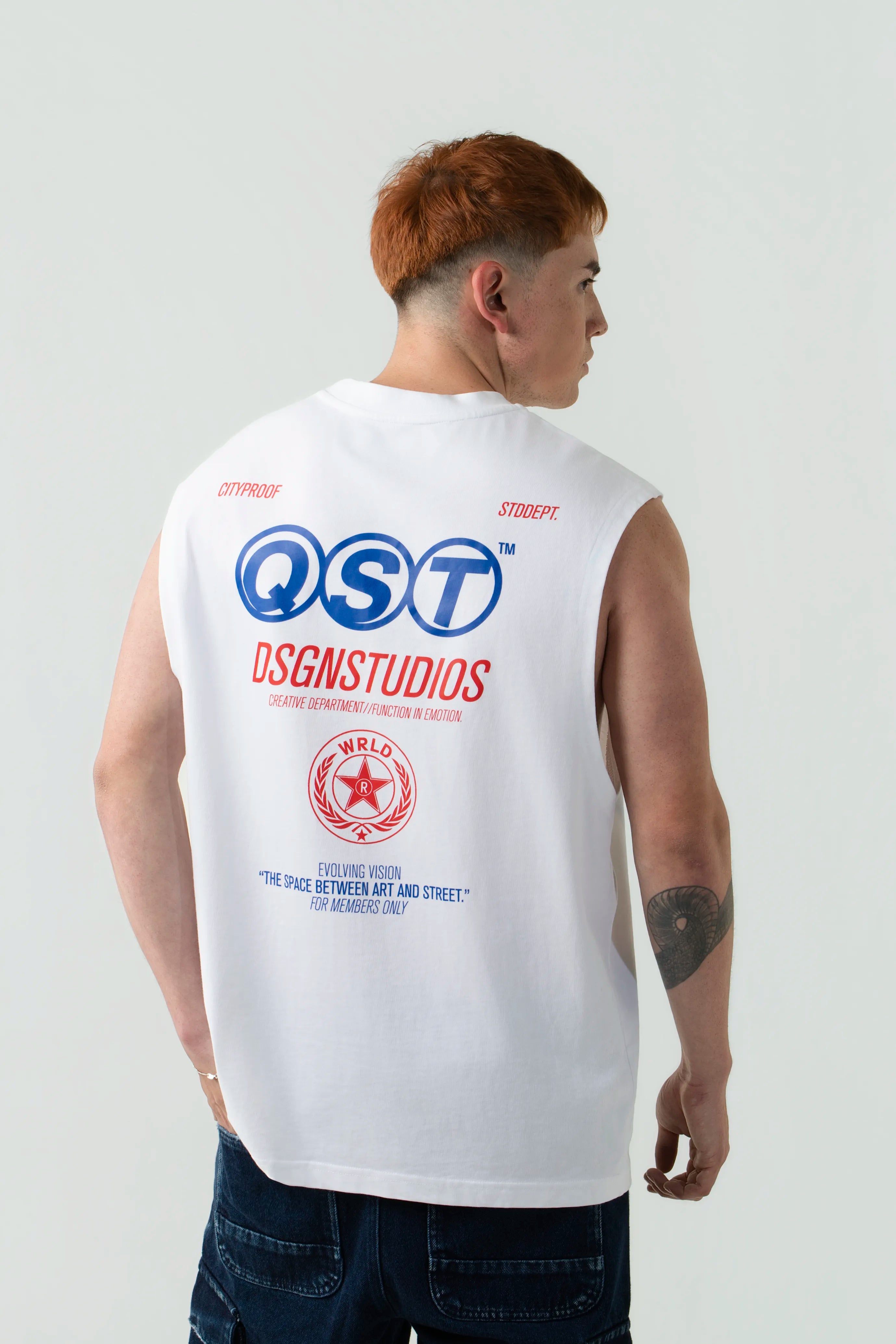 CAMISETA MANGA SISA COLOR BLANCO