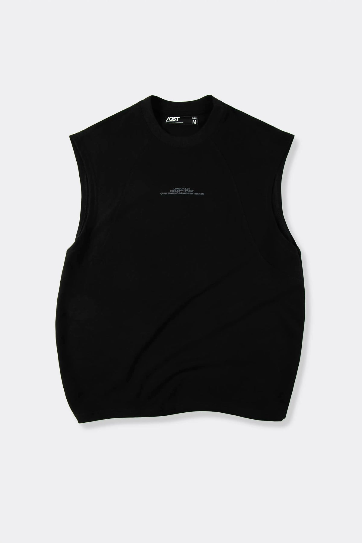 CAMISETA MANGA SISA COLOR NEGRO