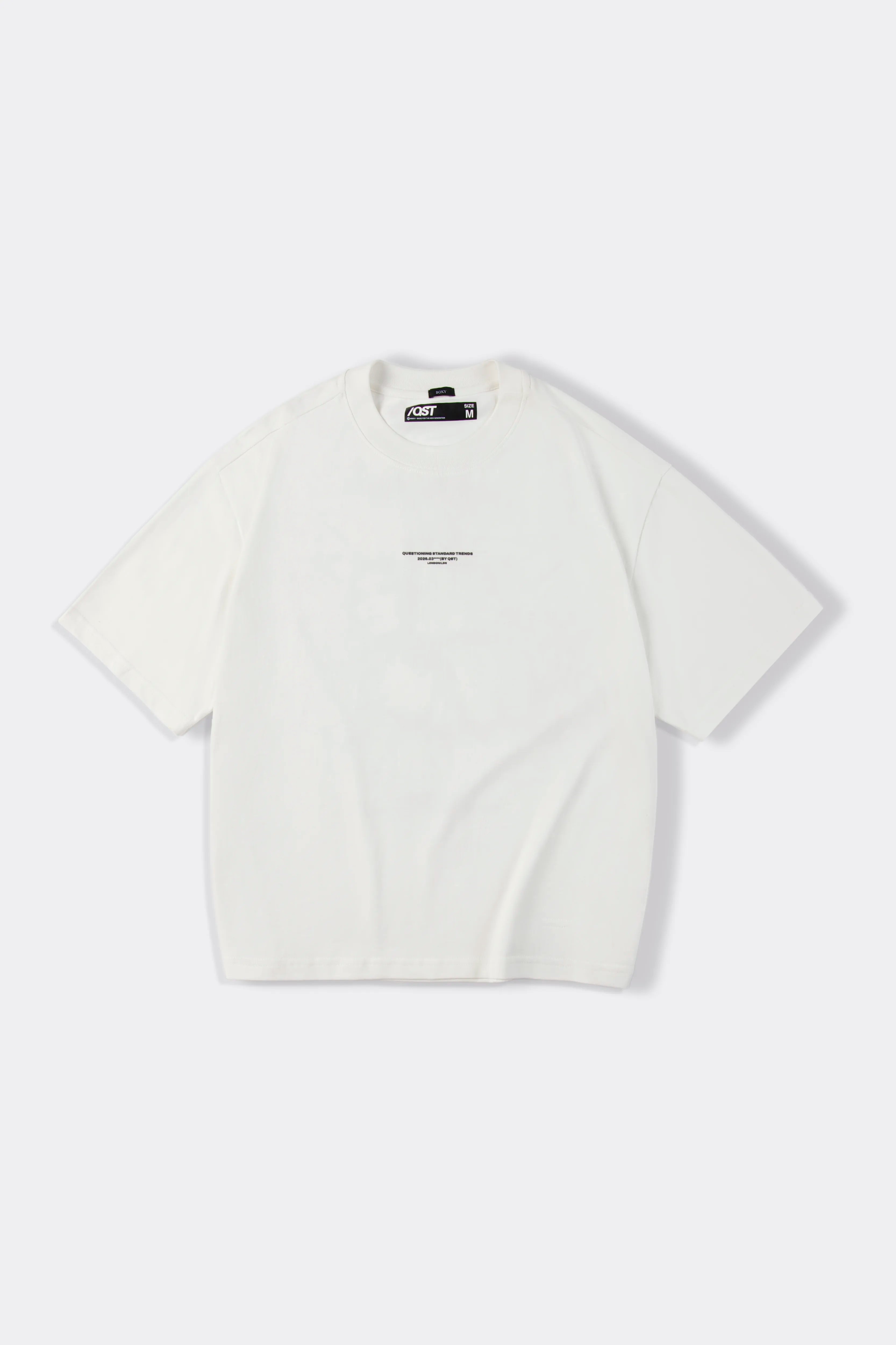 CAMISETA MANGA CORTA COLOR IVORY
