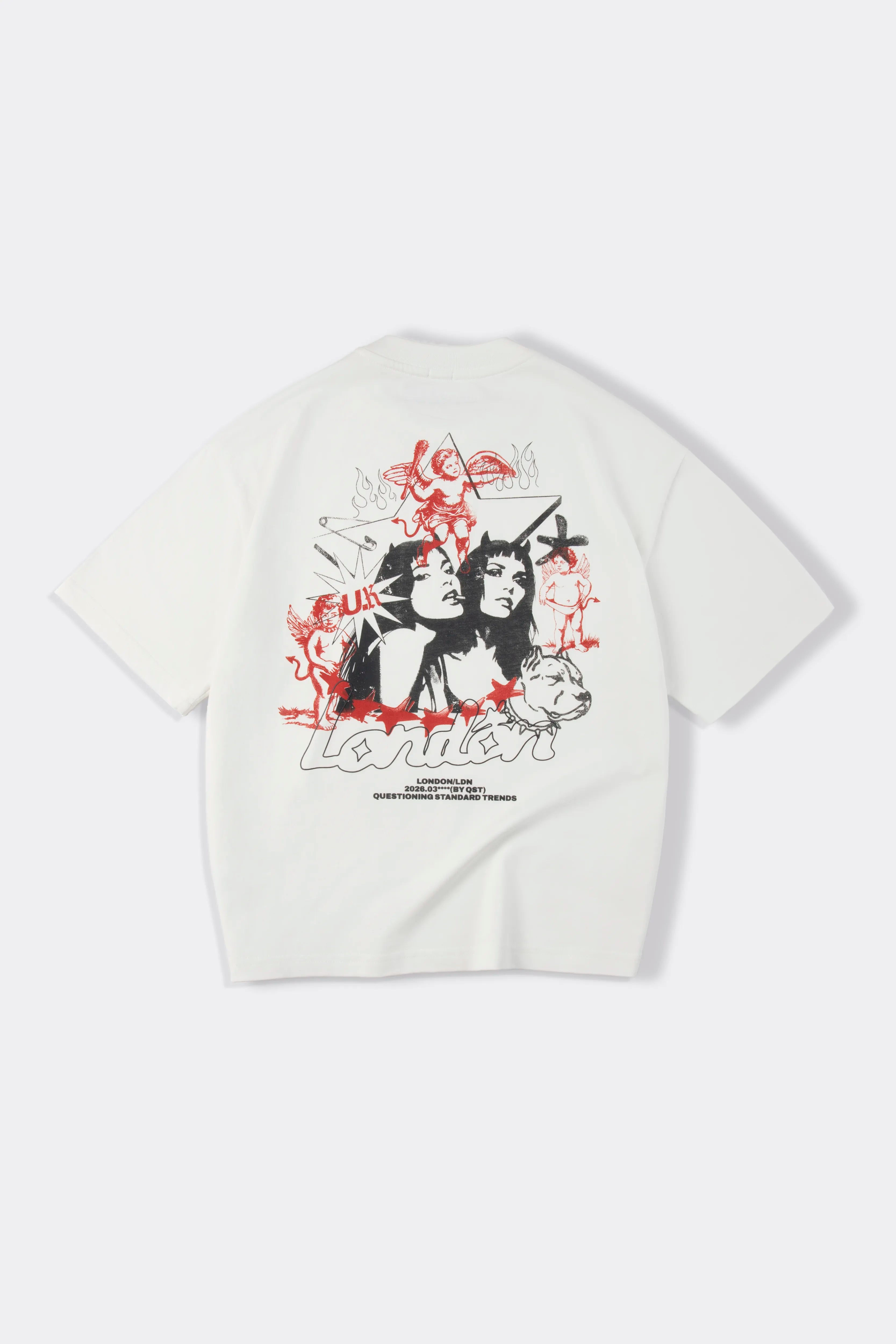 CAMISETA MANGA CORTA COLOR IVORY