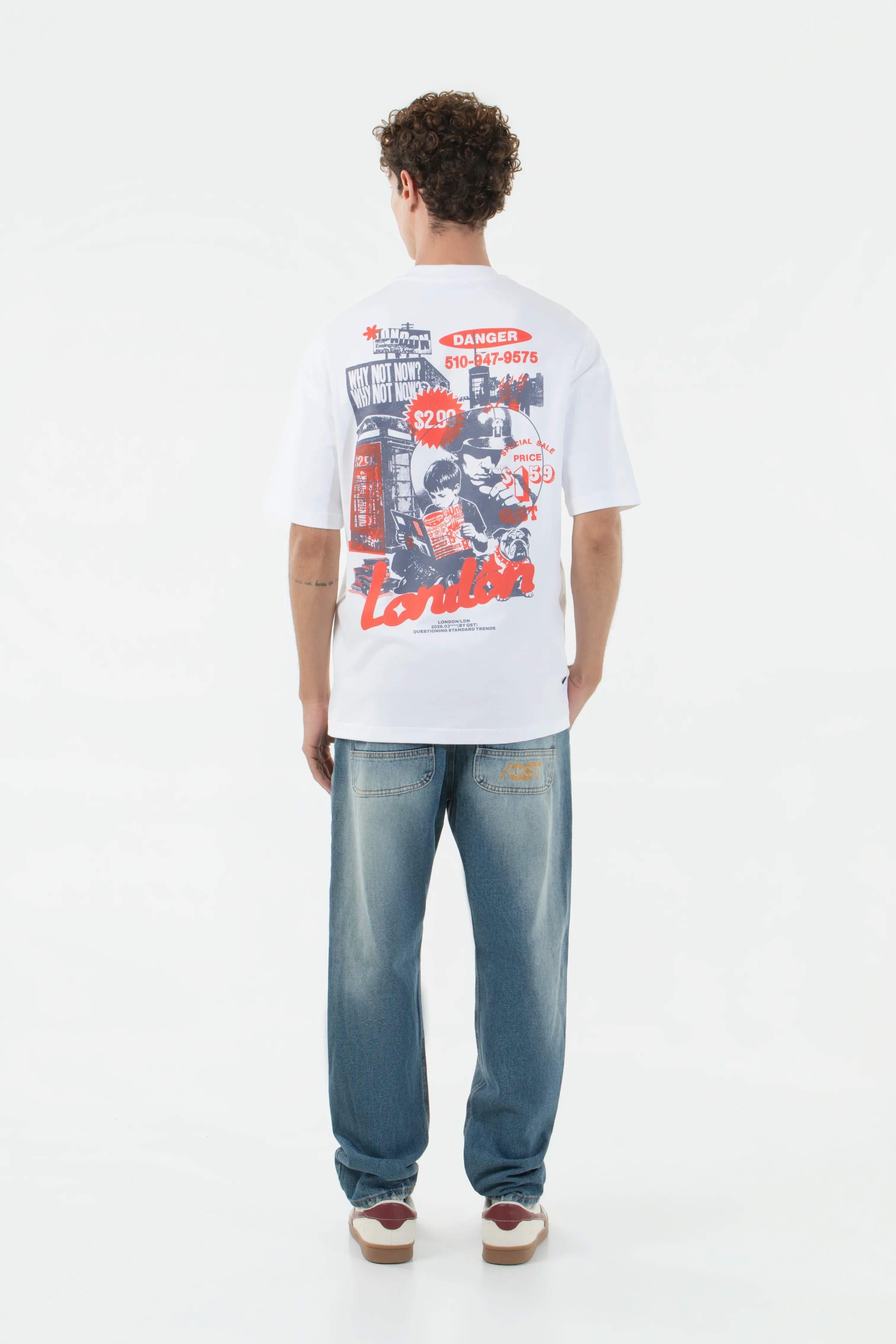 CAMISETA MANGA CORTA COLOR BLANCO