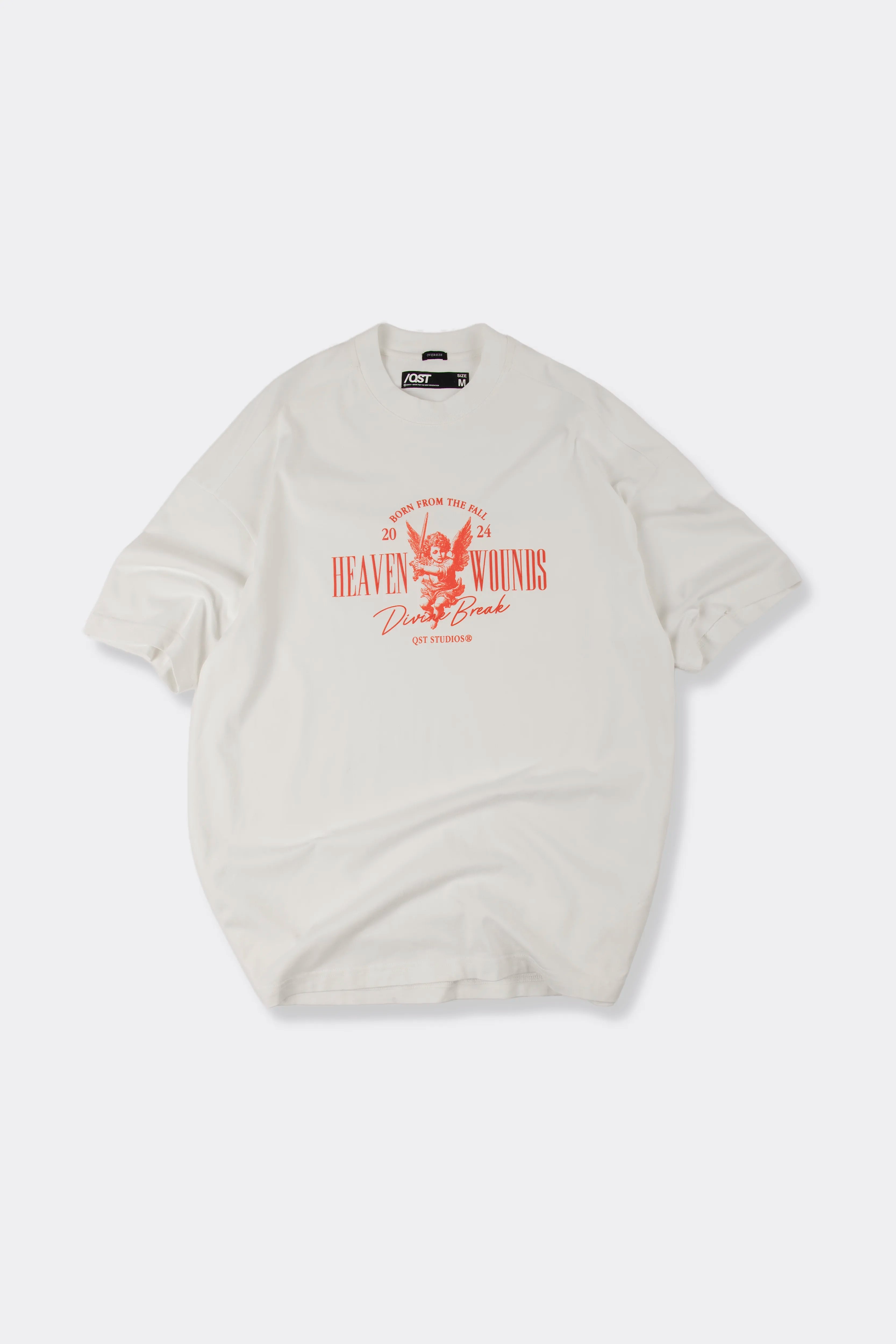 CAMISETA MANGA CORTA COLOR IVORY