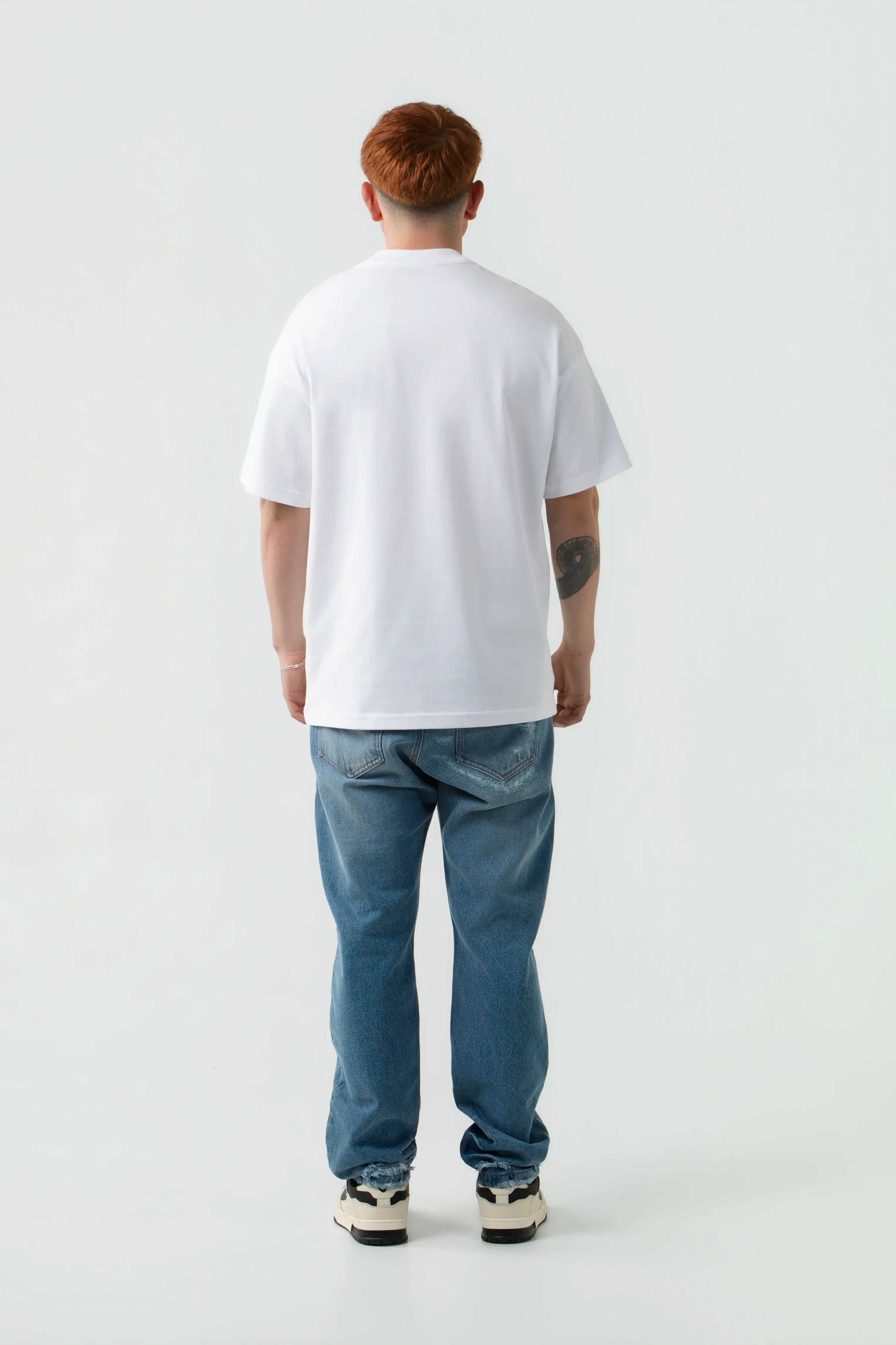 CAMISETA MANGA CORTA COLOR BLANCO BLANCO