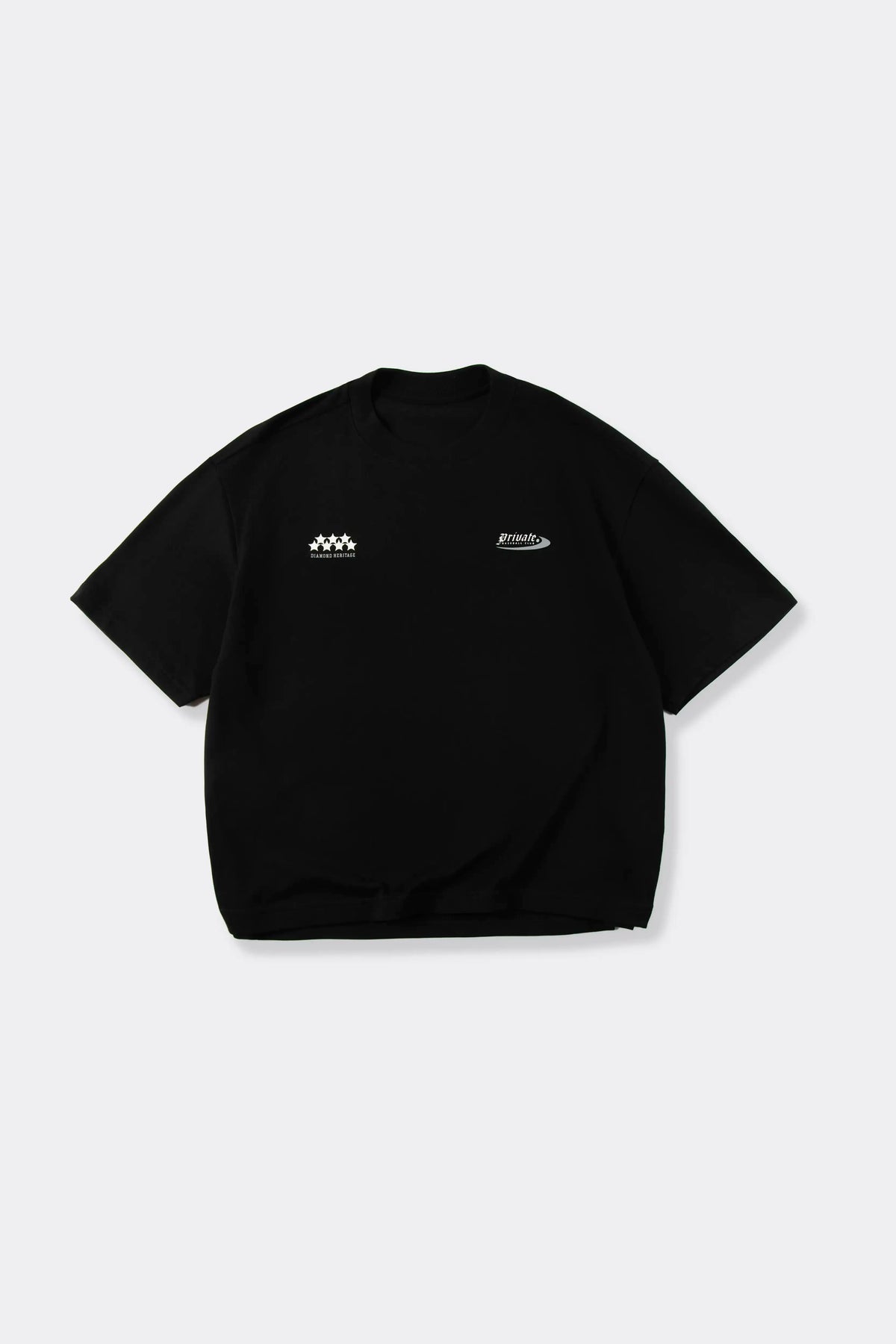 CAMISETA MANGA CORTA COLOR NEGRO