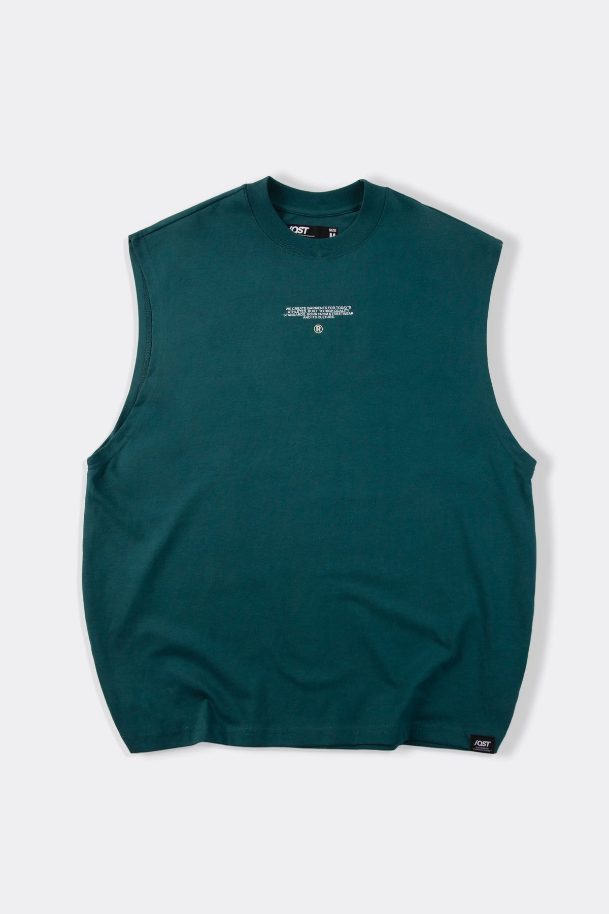 CAMISETA MANGA CORTA COLOR VERDE TEAL