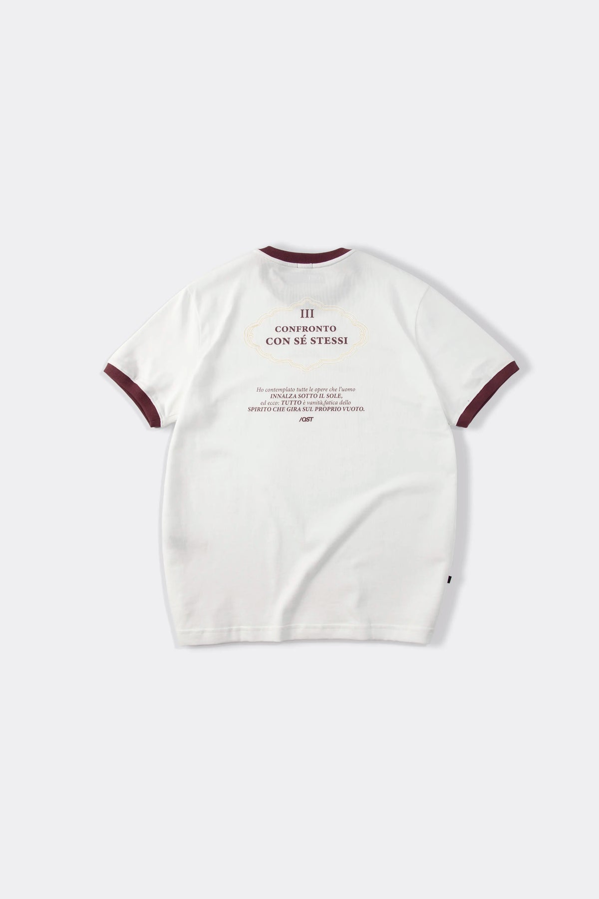 CAMISETA MANGA CORTA COLOR IVORY