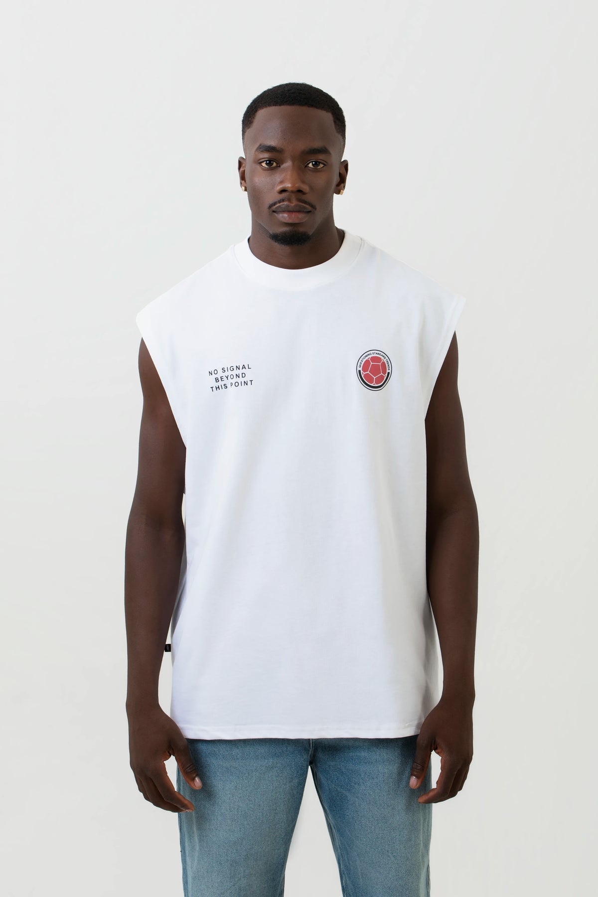 CAMISETA MANGA SISA COLOR BLANCO