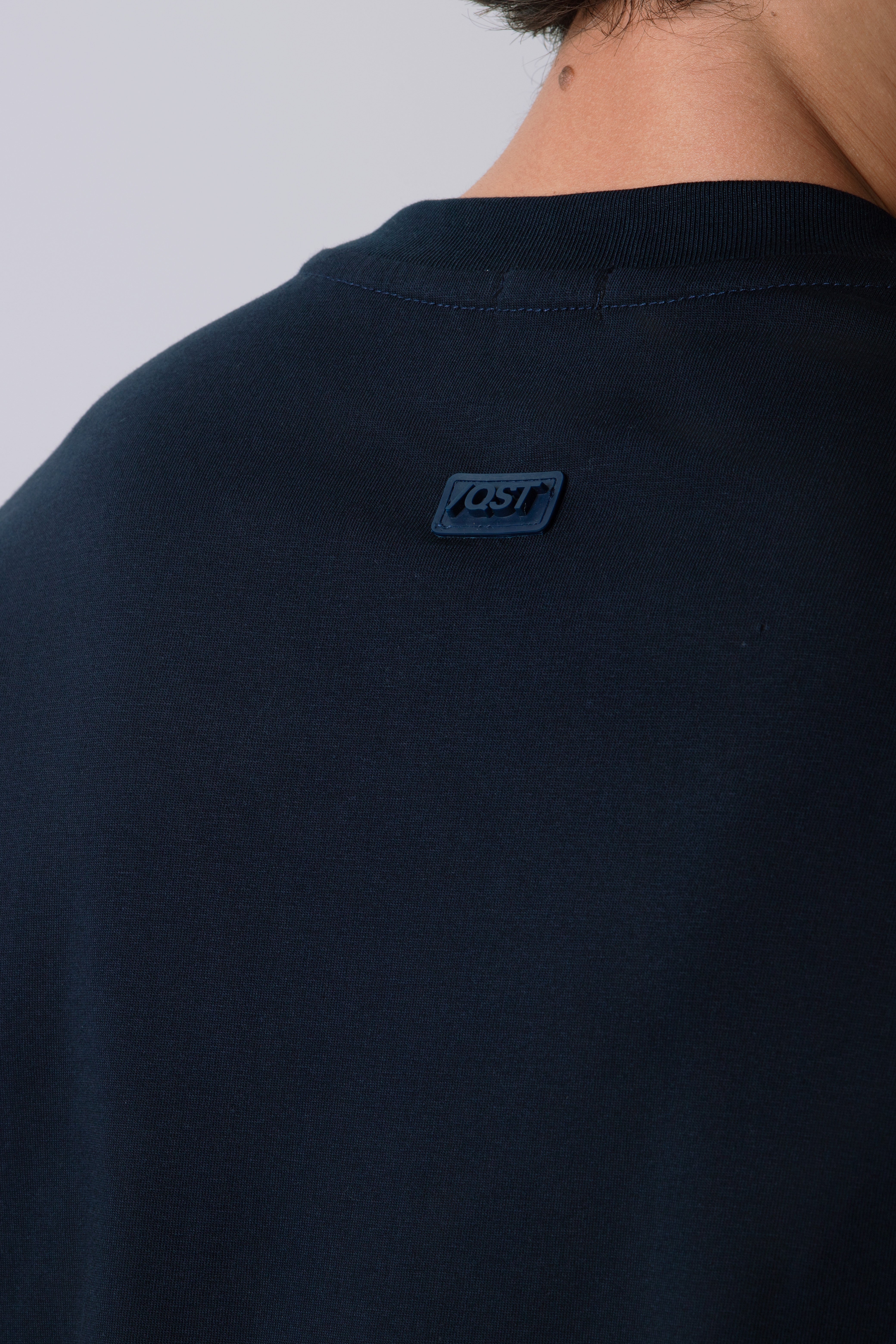 CAMISETA OVERSIZE COLOR AZUL NOCHE