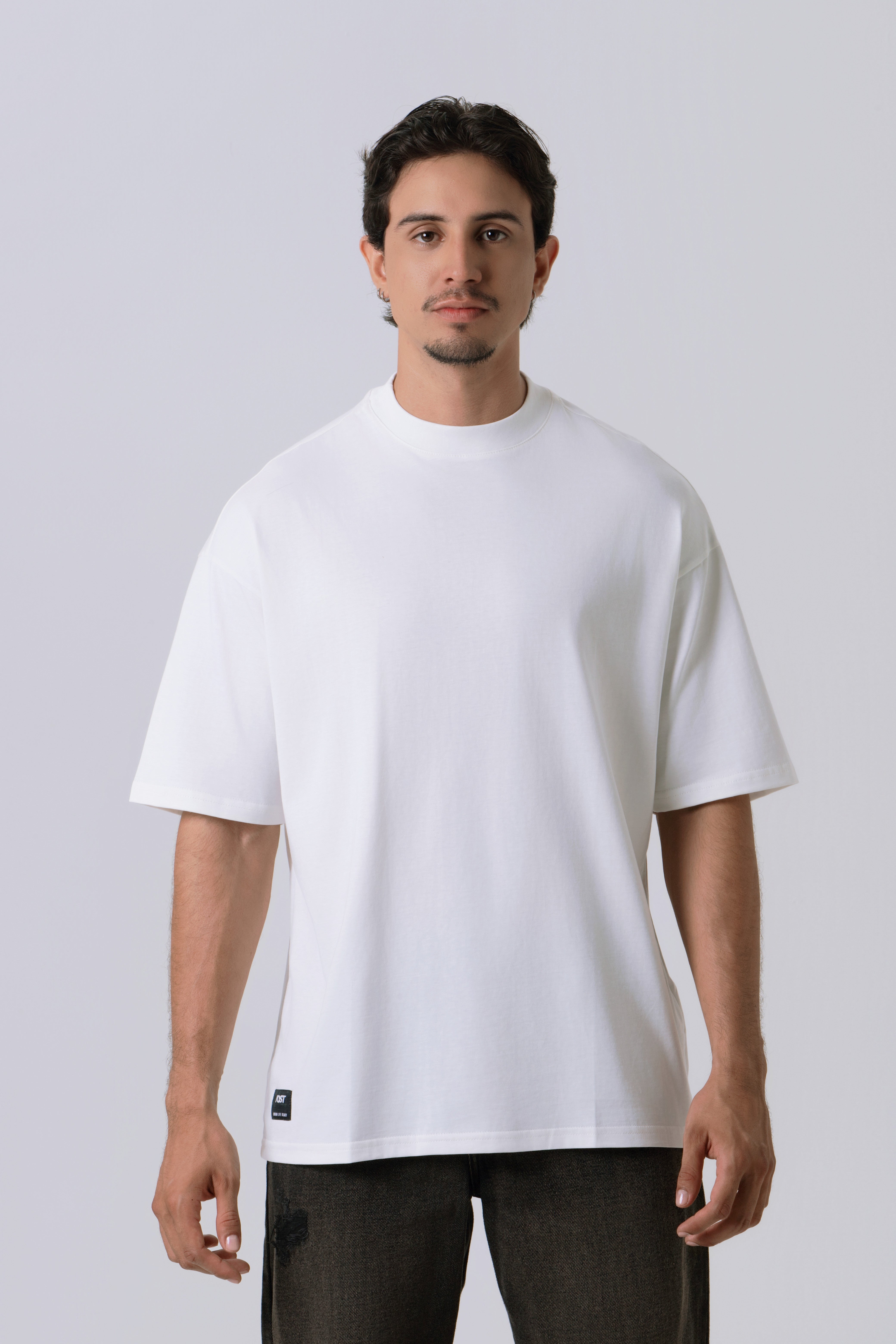CAMISETA OVERSIZE COLOR IVORY