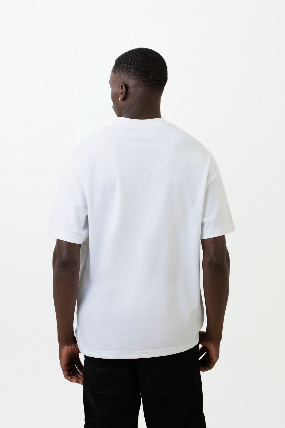 CAMISETA MANGA CORTA COLOR BLANCO