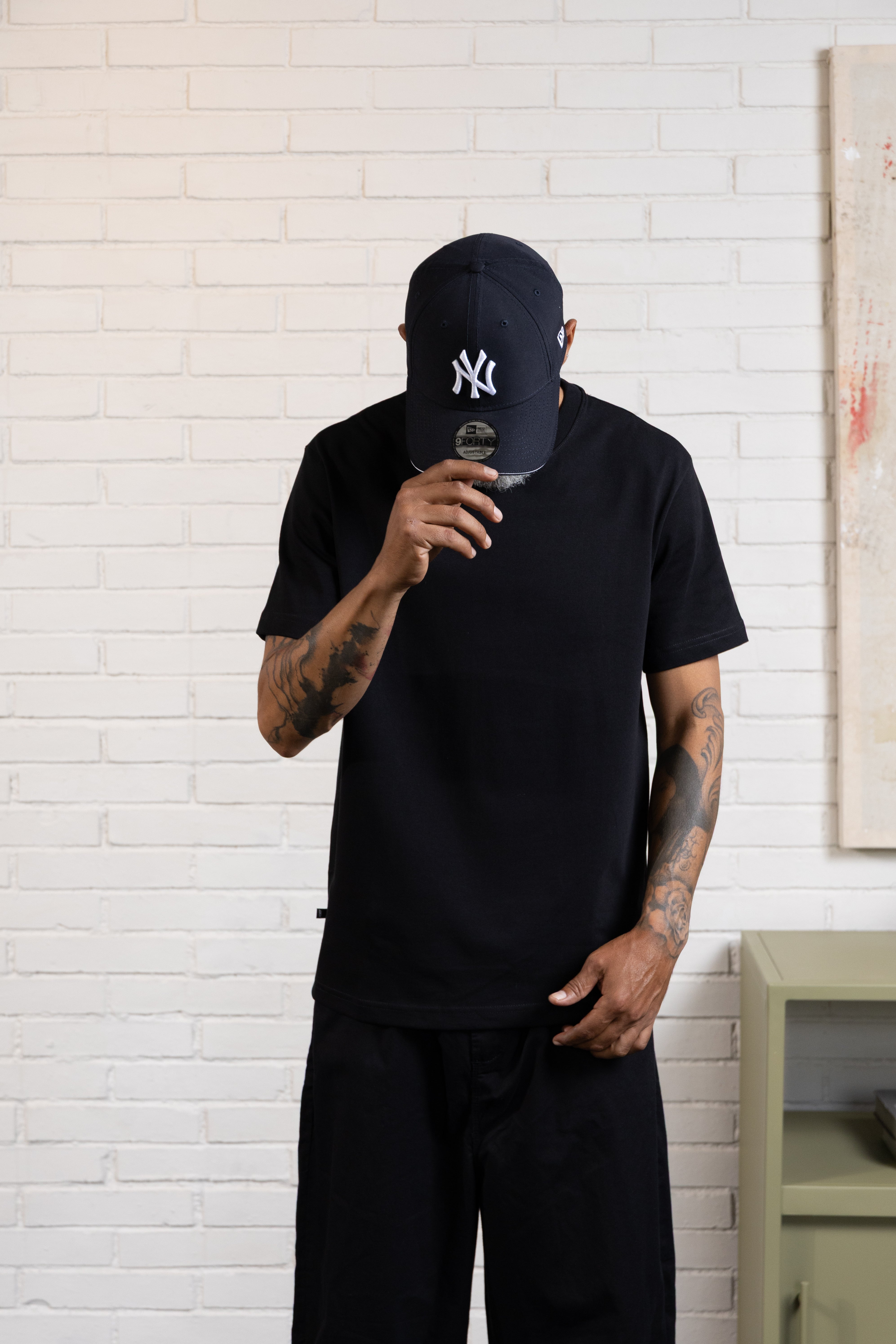 CAMISETA MANGA CORTA COLOR NEGRO