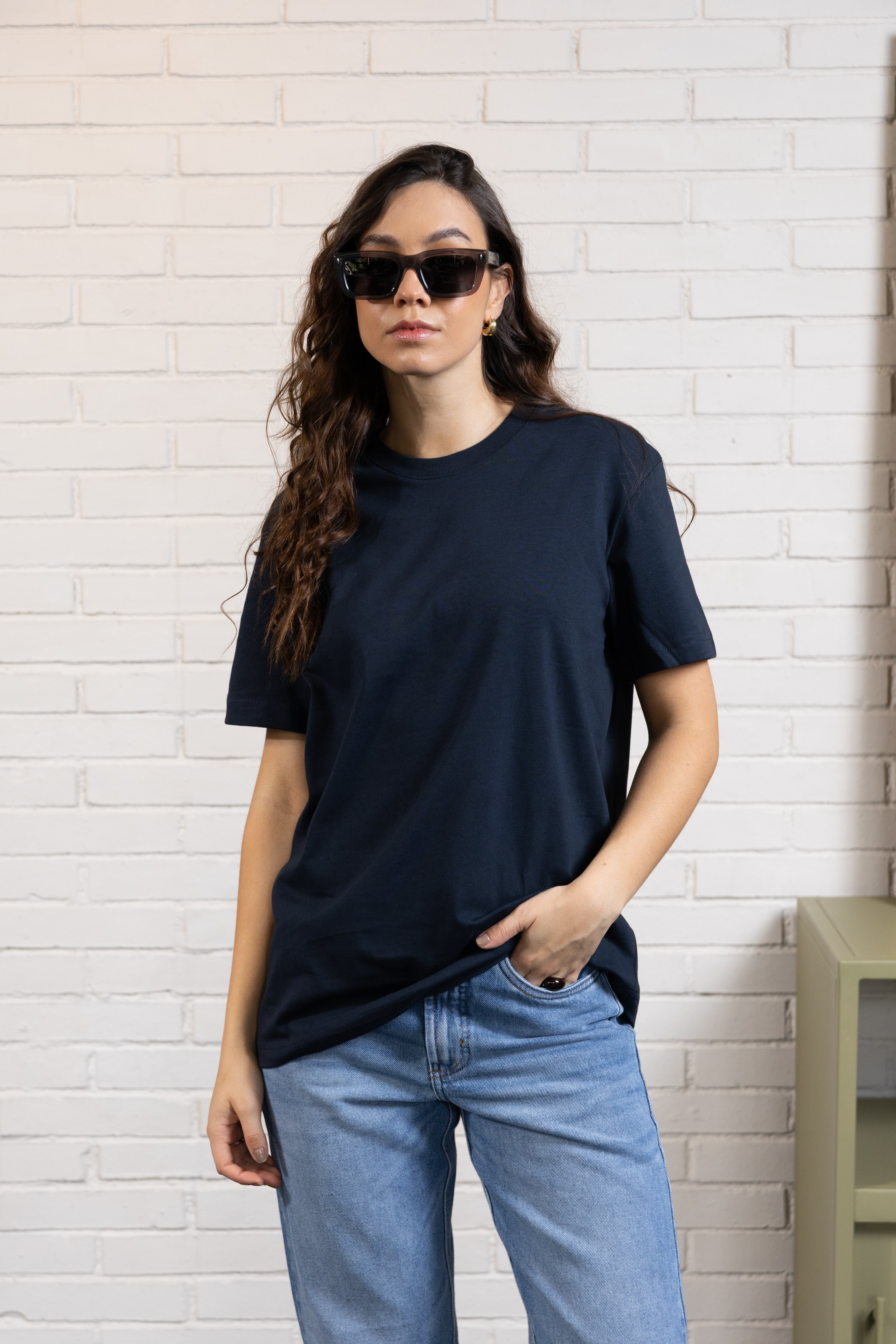 CAMISETA MANGA CORTA COLOR IVORY