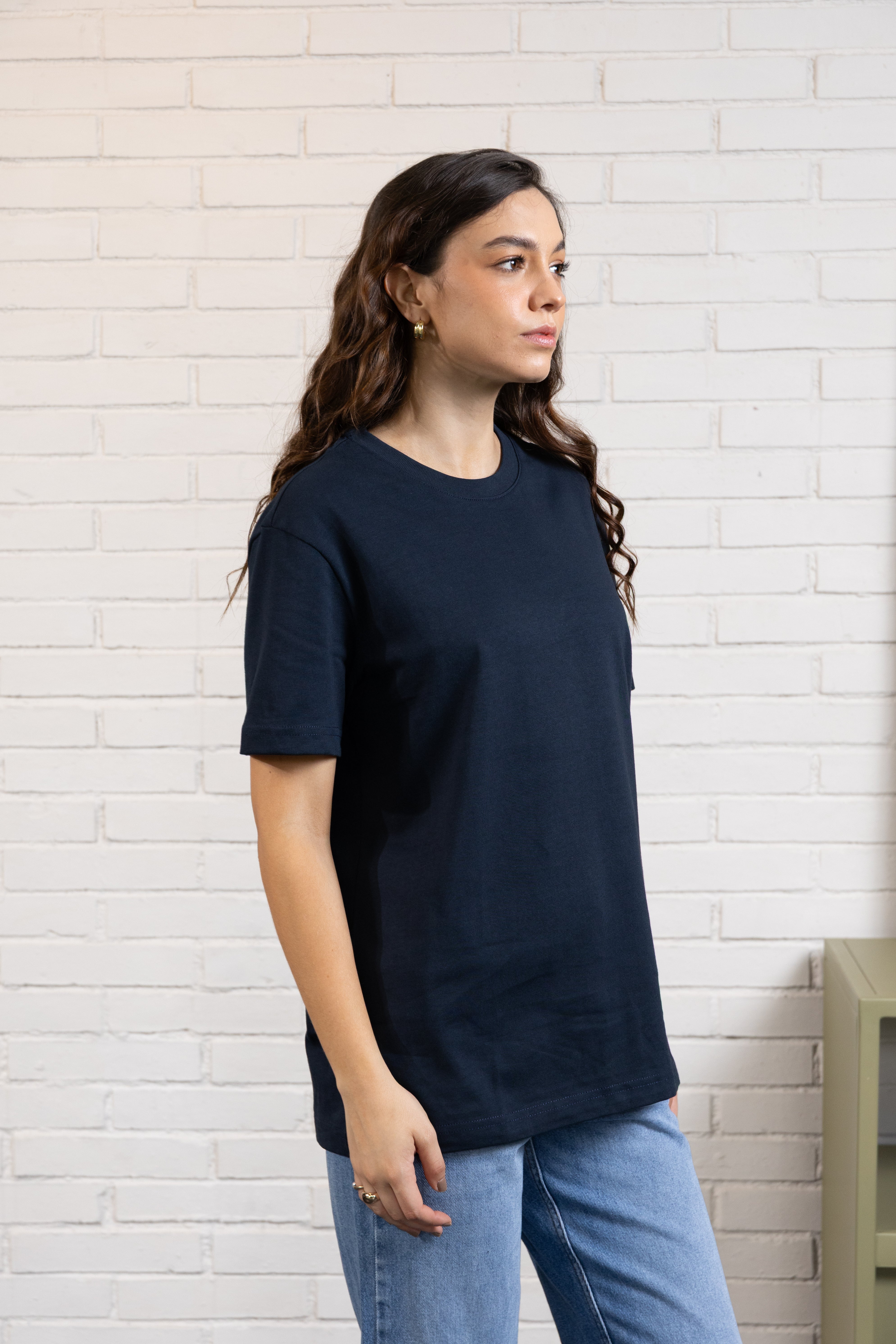 CAMISETA MANGA CORTA COLOR IVORY