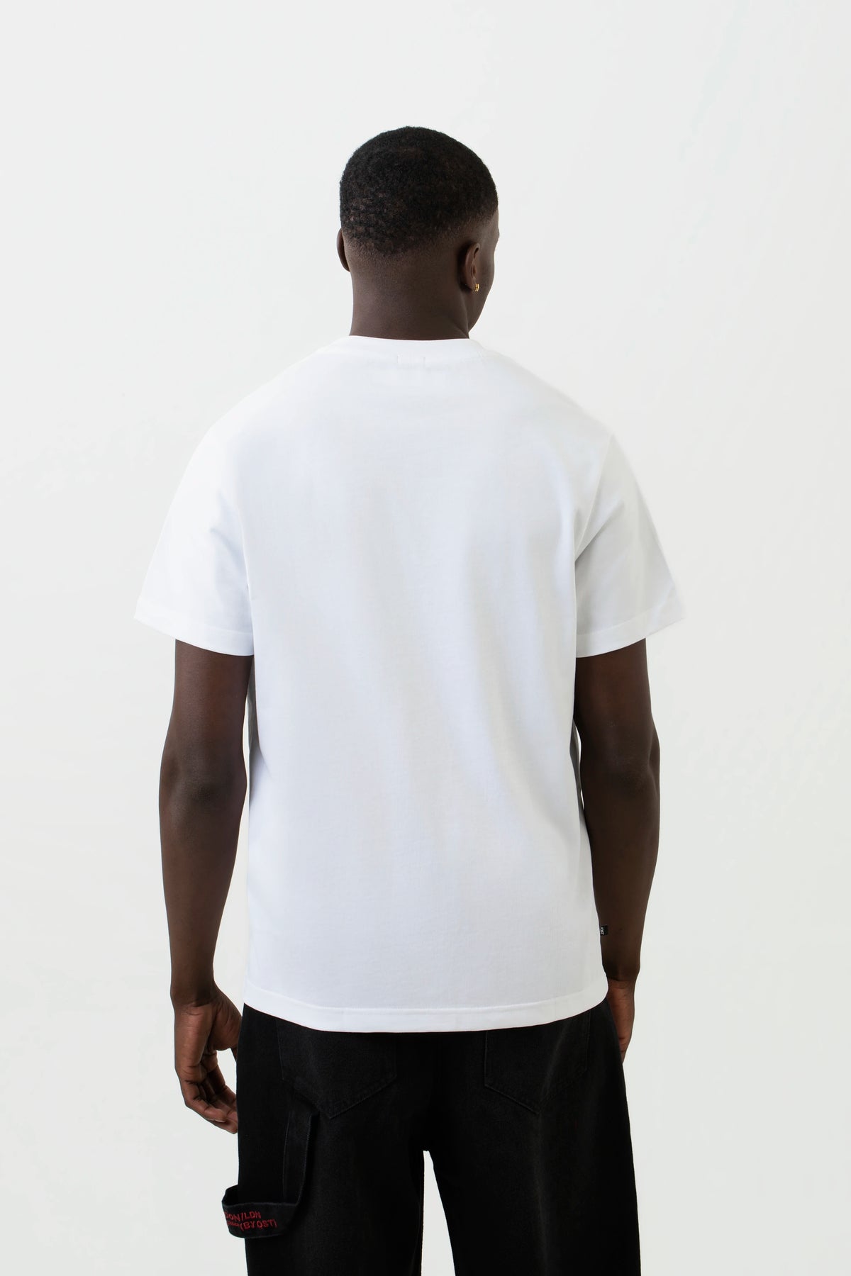 CAMISETA MANGA CORTA COLOR BLANCO
