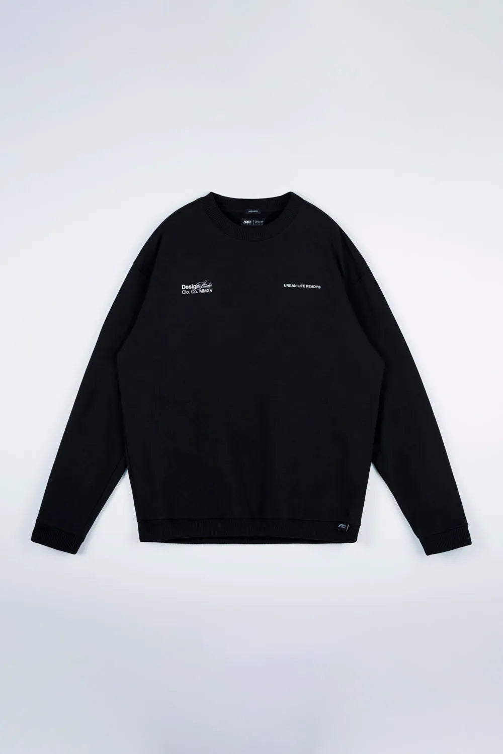 CREWNECK OVERSIZE ESENCIAL BLACK - QST