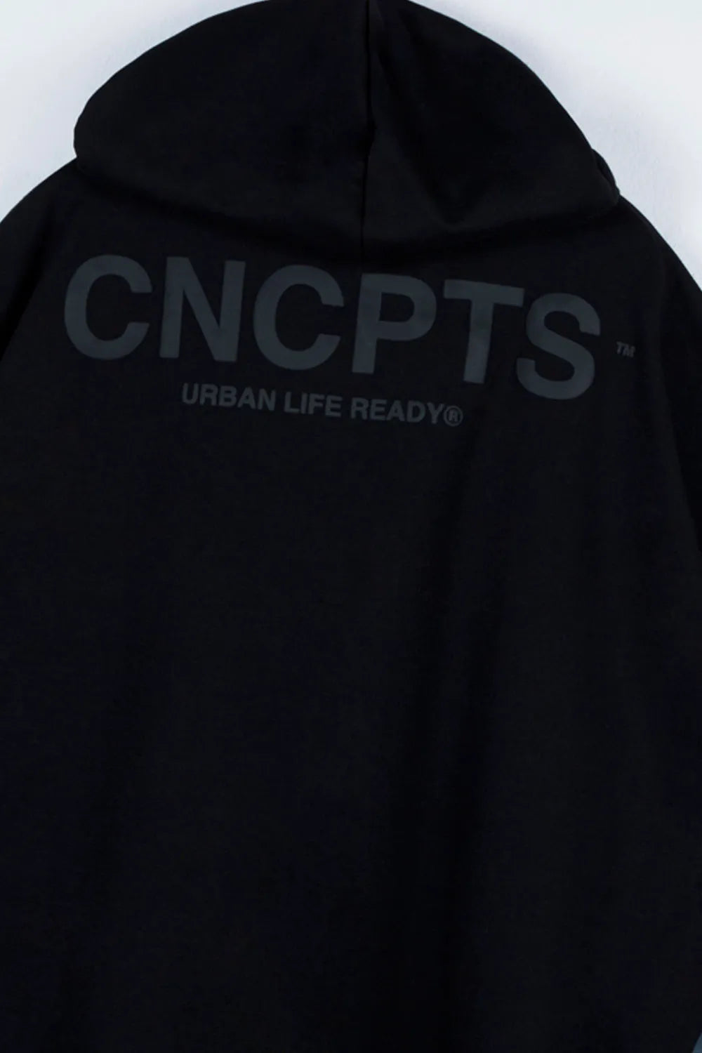 HOODIE OVERSIZE CNCPTS ESENCIAL BLACK - QST