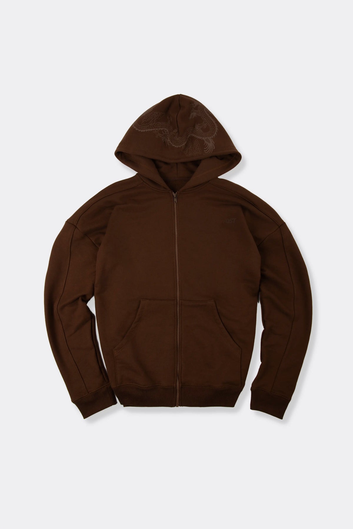BUZO ABIERTO COLOR SHAVED CHOCOLATE