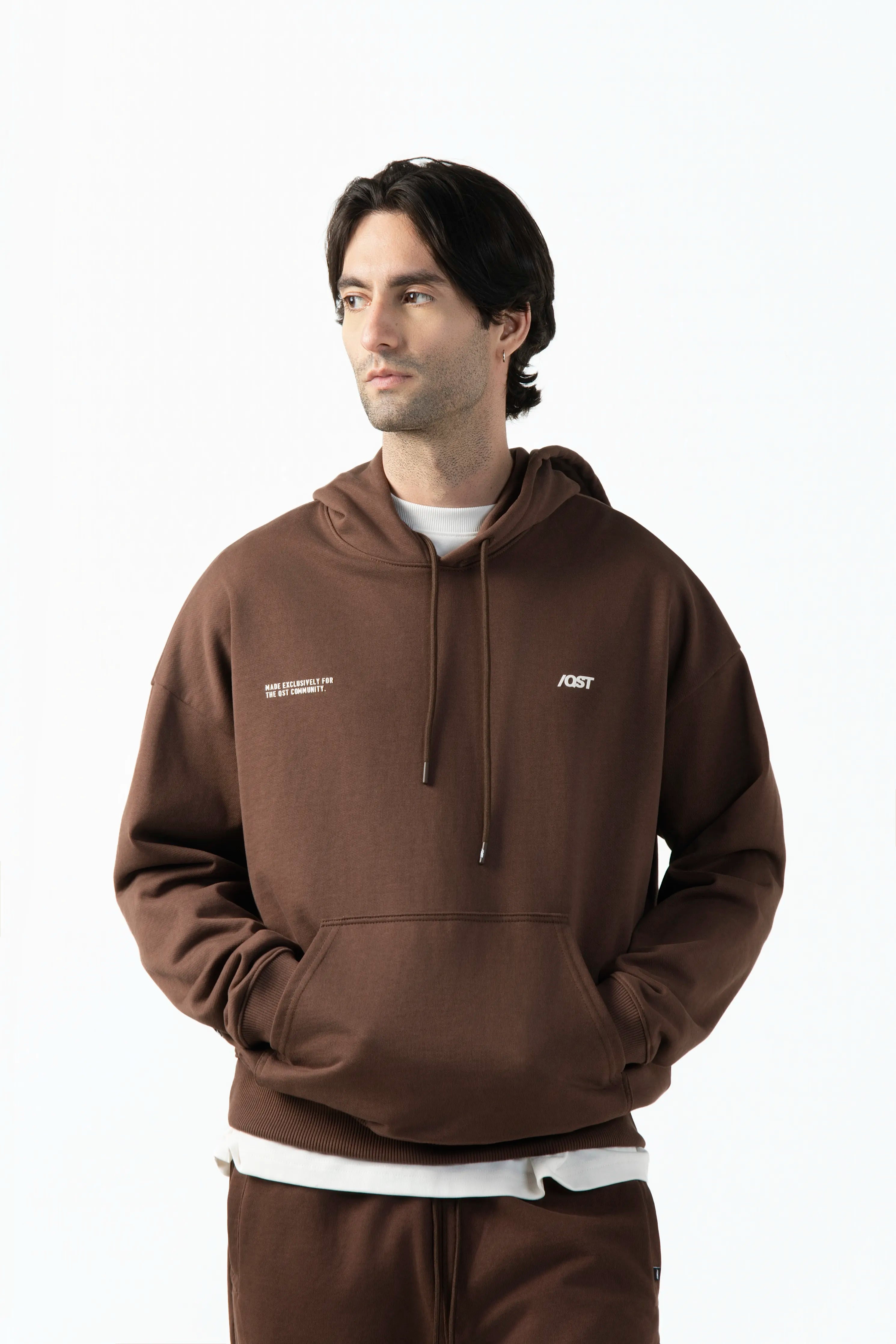 BUZO CERRADO COLOR SHAVED CHOCOLATE