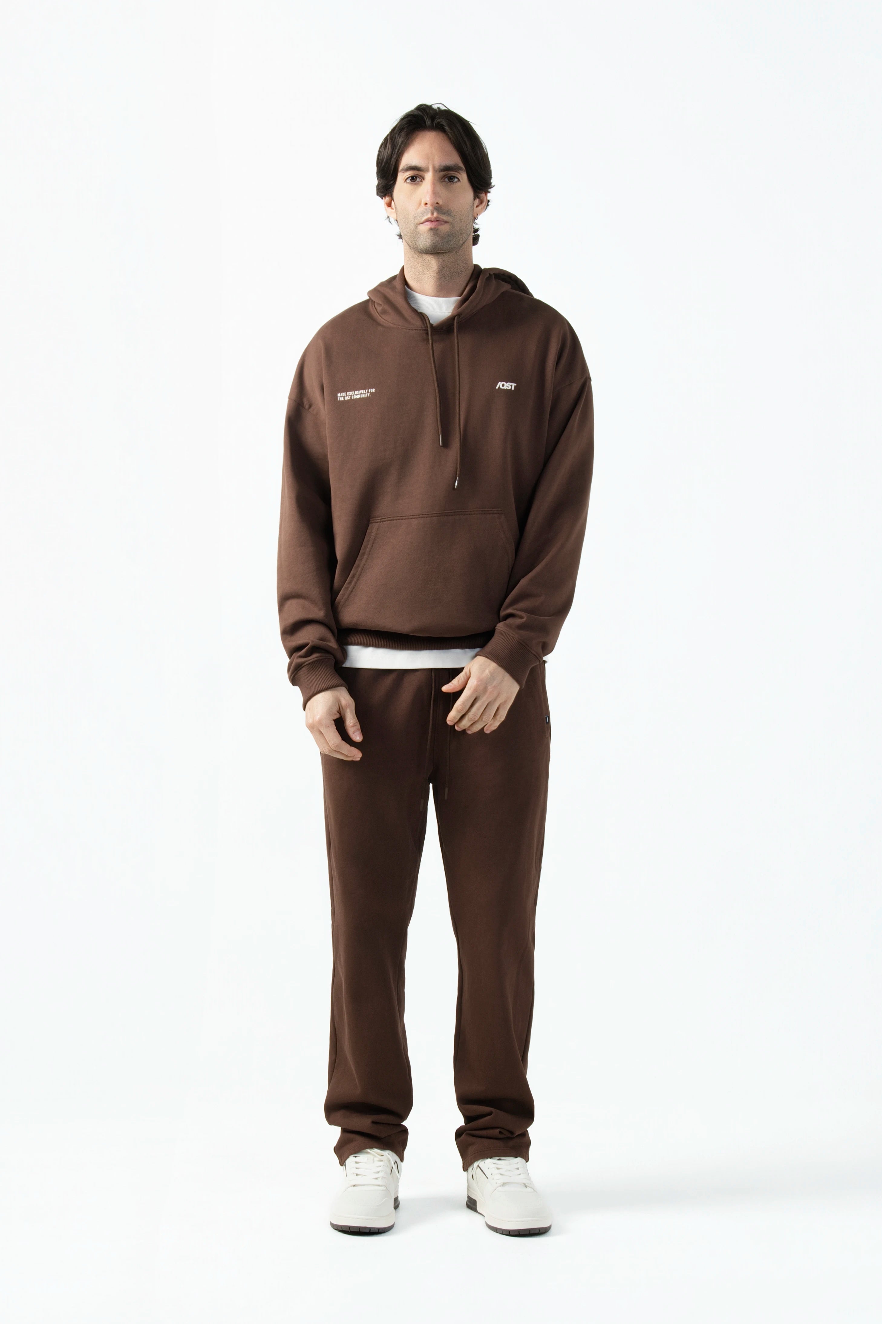 BUZO CERRADO COLOR SHAVED CHOCOLATE