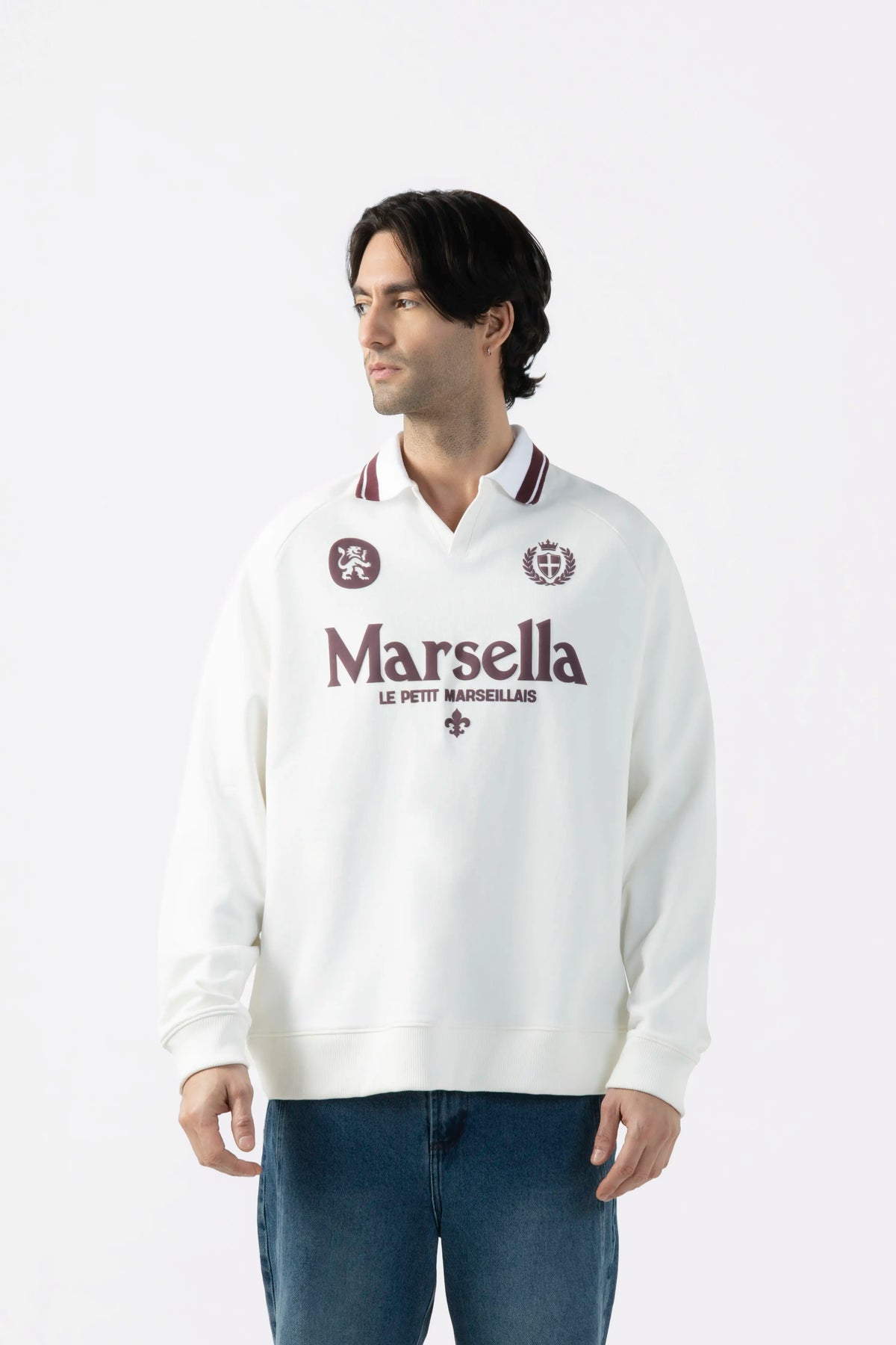 BUZO CERRADO COLOR IVORY