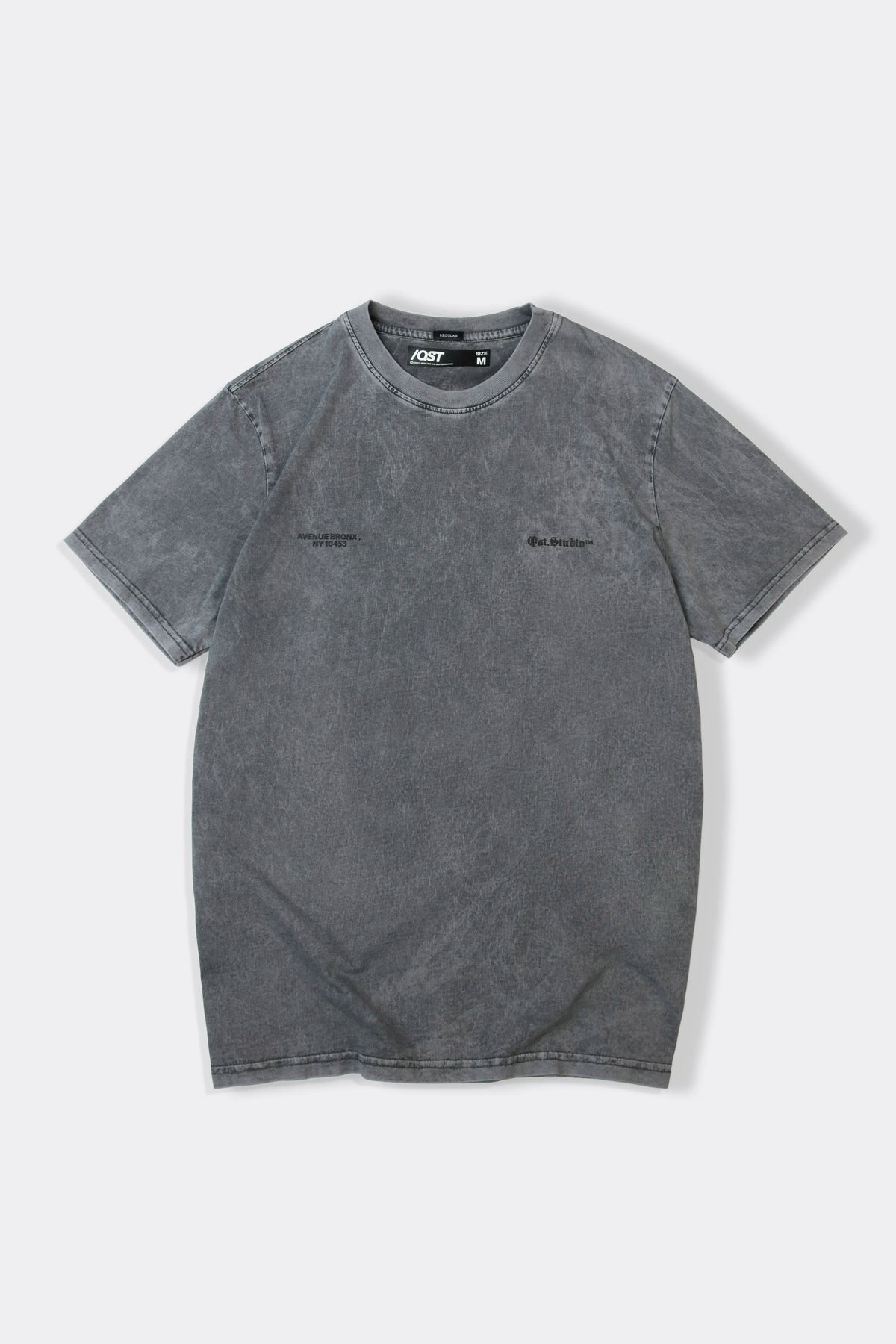 CAMISETA ESPECIAL ESTAMPADO LOCALIZADO COLOR GRIS CLR