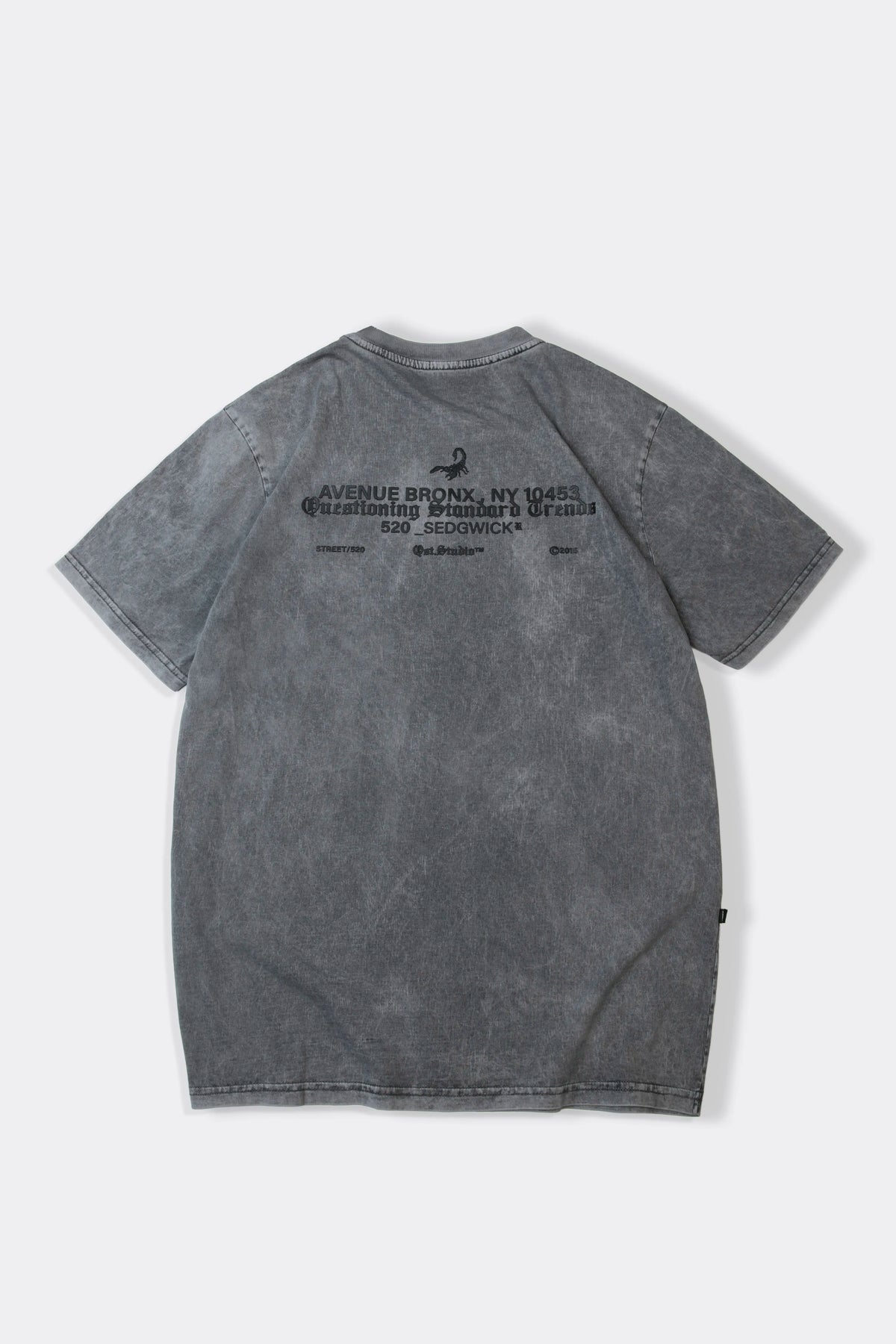CAMISETA ESPECIAL ESTAMPADO LOCALIZADO COLOR GRIS CLR