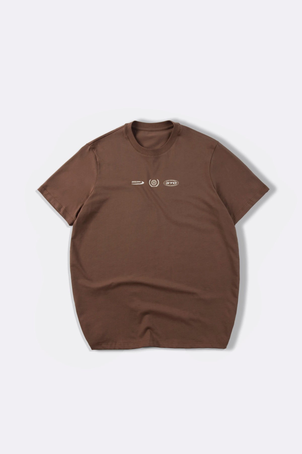 CAMISETA ESPECIAL ESTAMPADO LOCALIZADO COLOR BRUNETTE