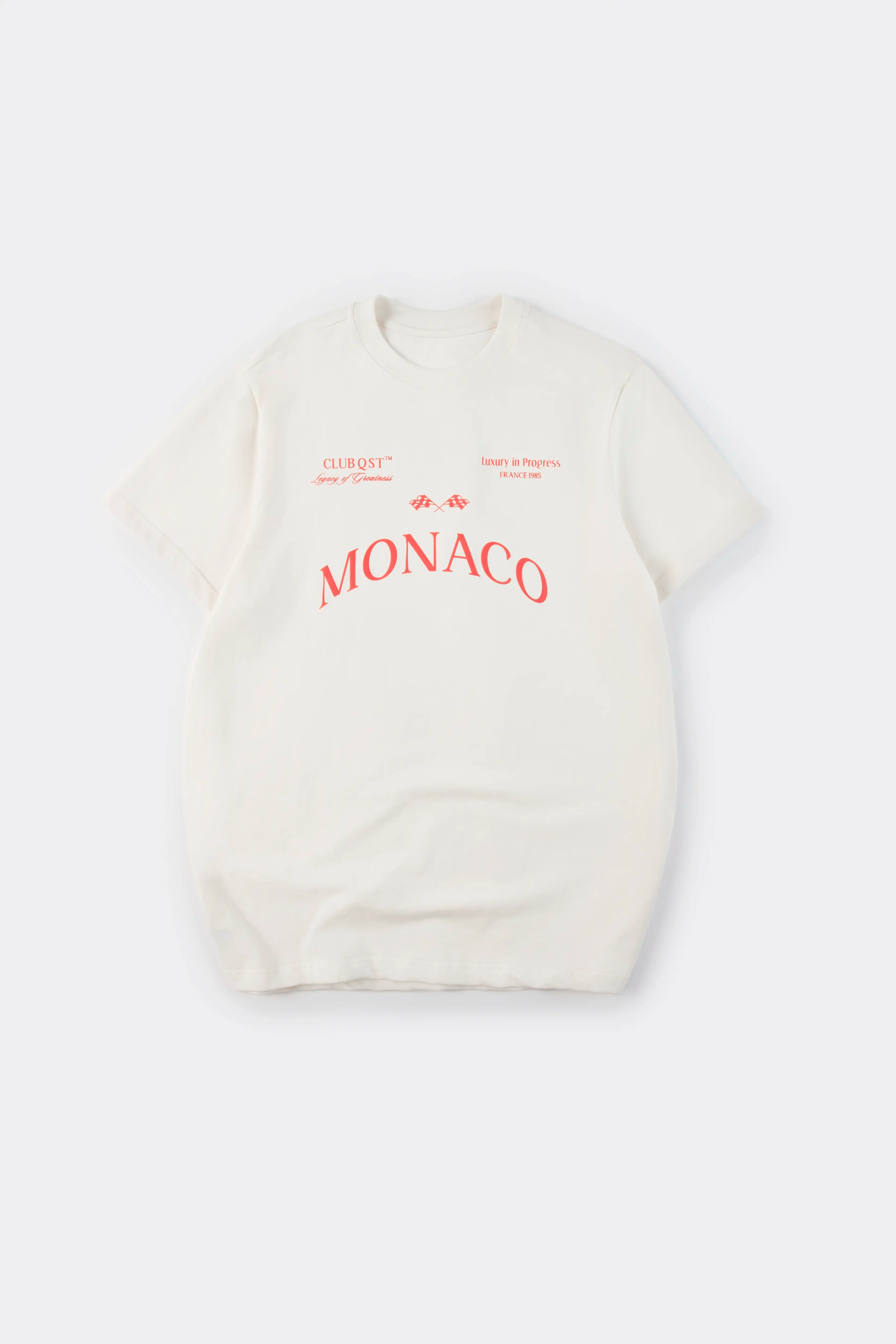CAMISETA ESPECIAL ESTAMPADO LOCALIZADO COLOR IVORY