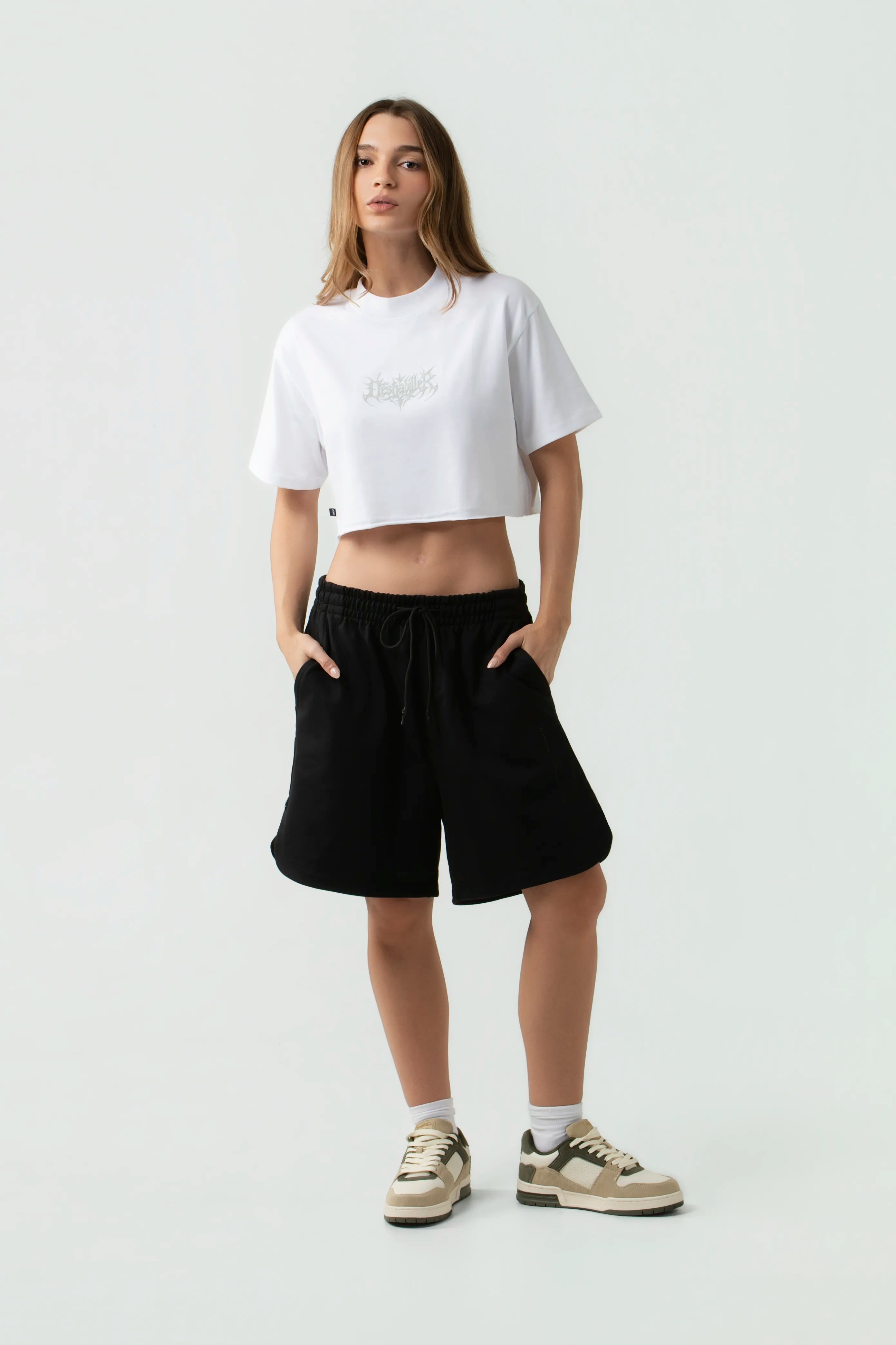 CAMISETA MANGA CORTA COLOR BLANCO OPTICO