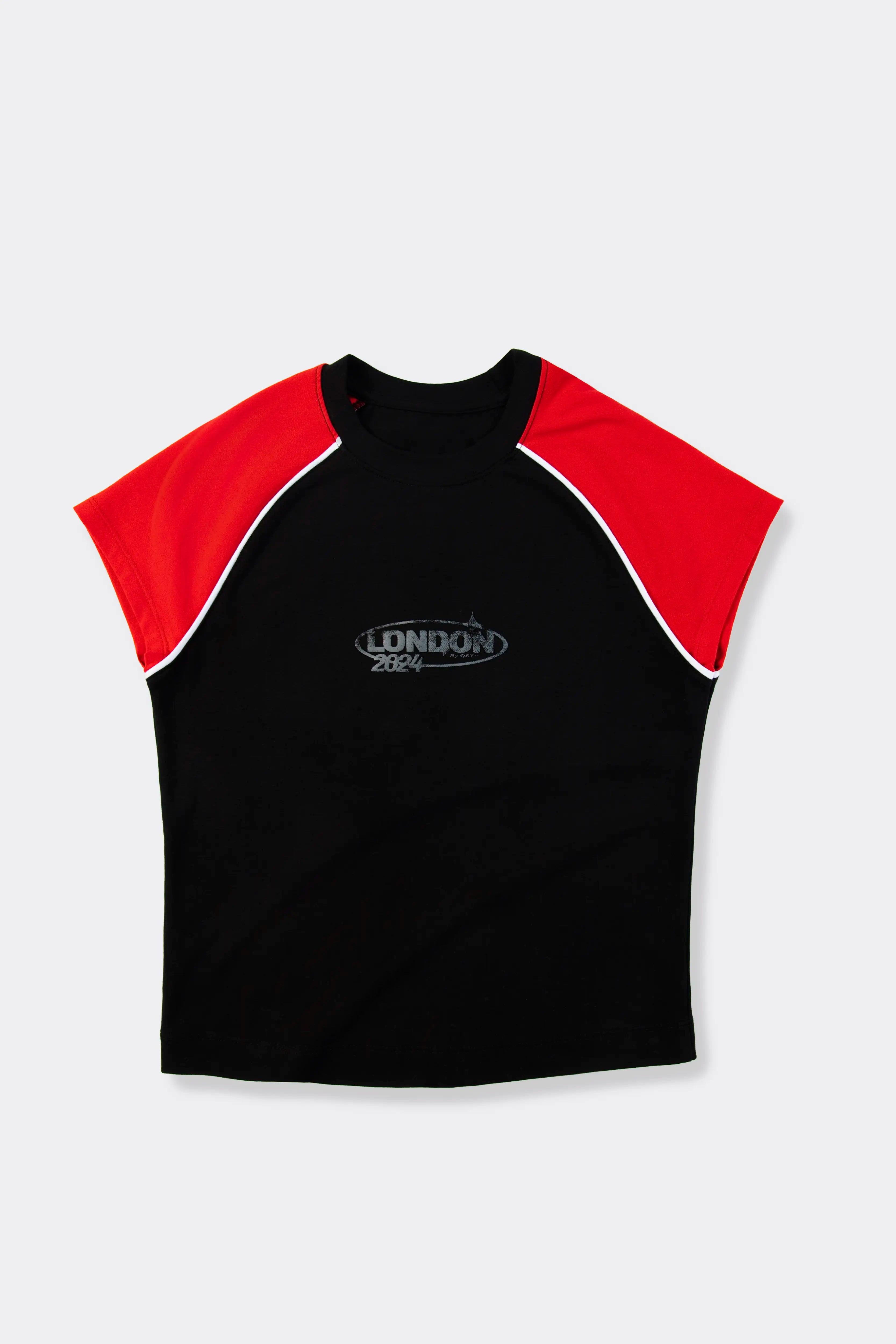 CAMISETA MANGA CORTA COLOR NEGRO